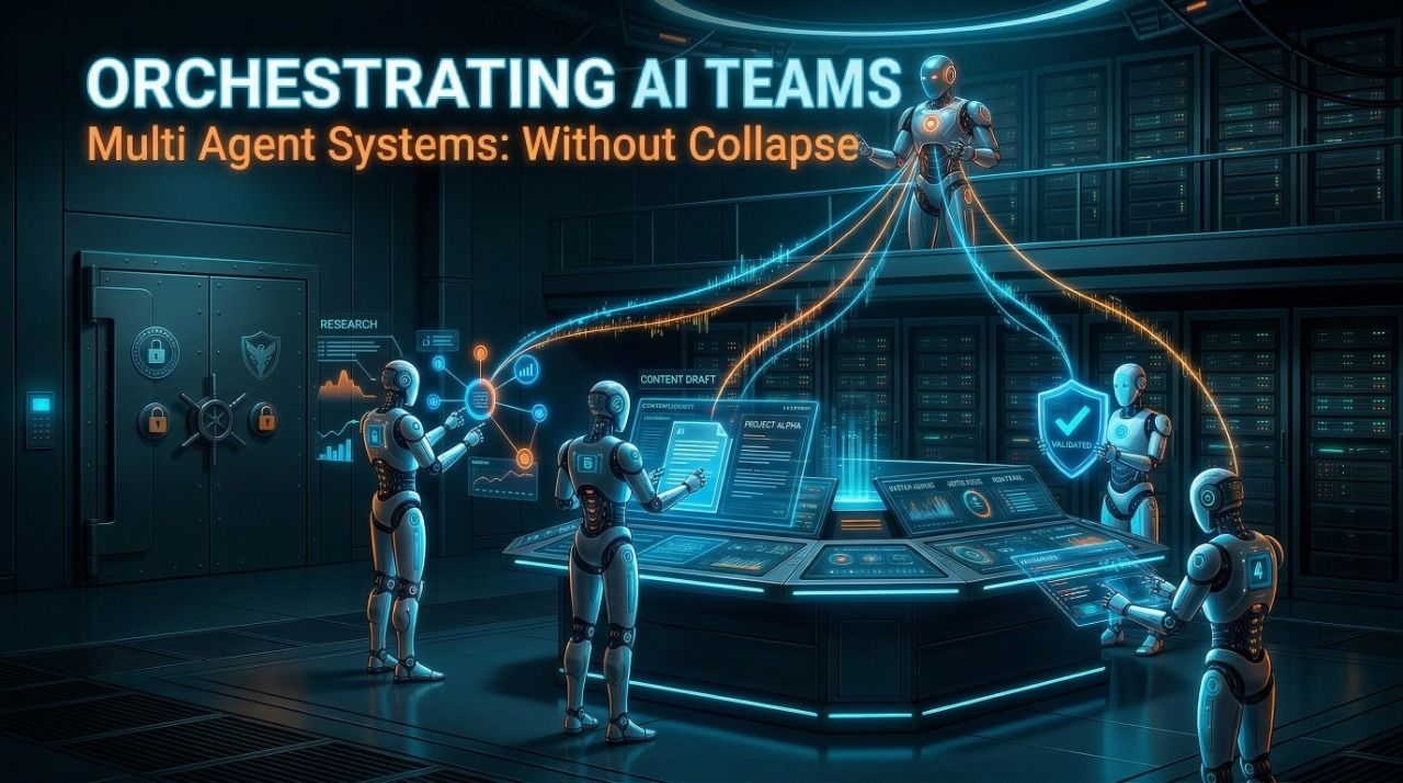Multi Agent Systems: How to Orchestrate Teams of AI Agents Without Collapse - Blog post thumbnail