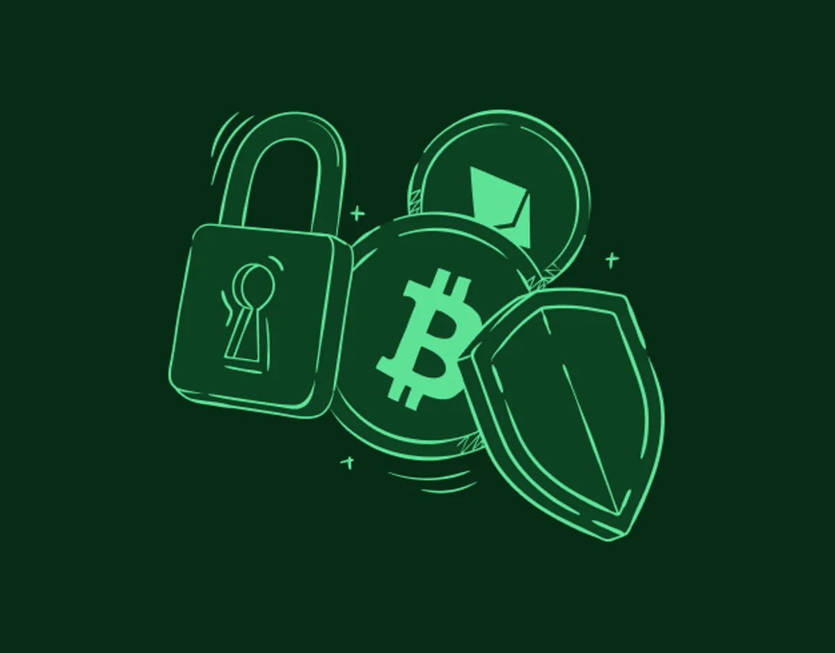 Dark green illustration