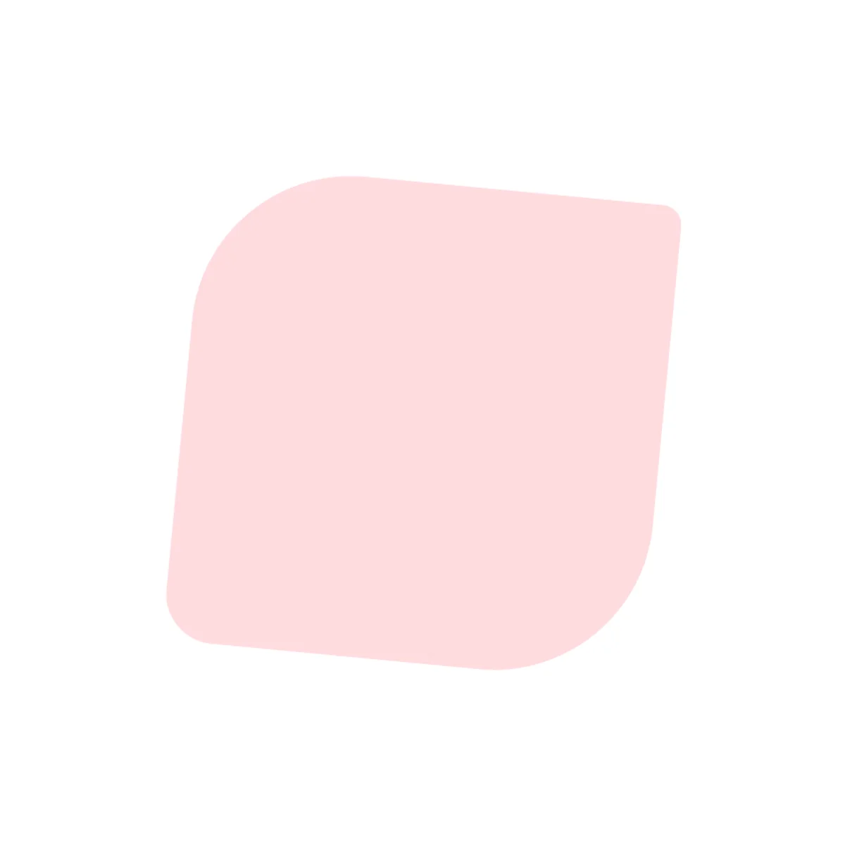Using different radius on corners.