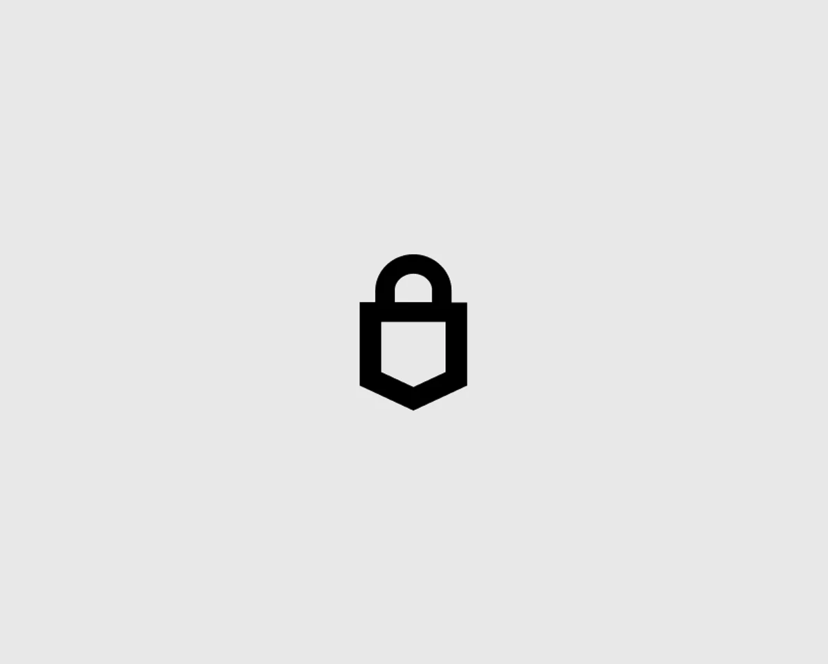 Lock symbol on background variant 5