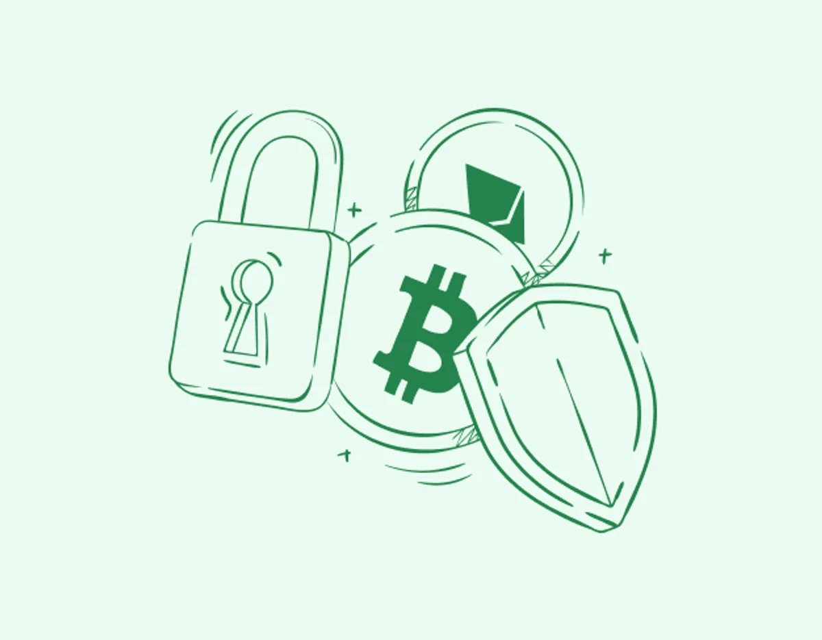 Soft green illustration example 2