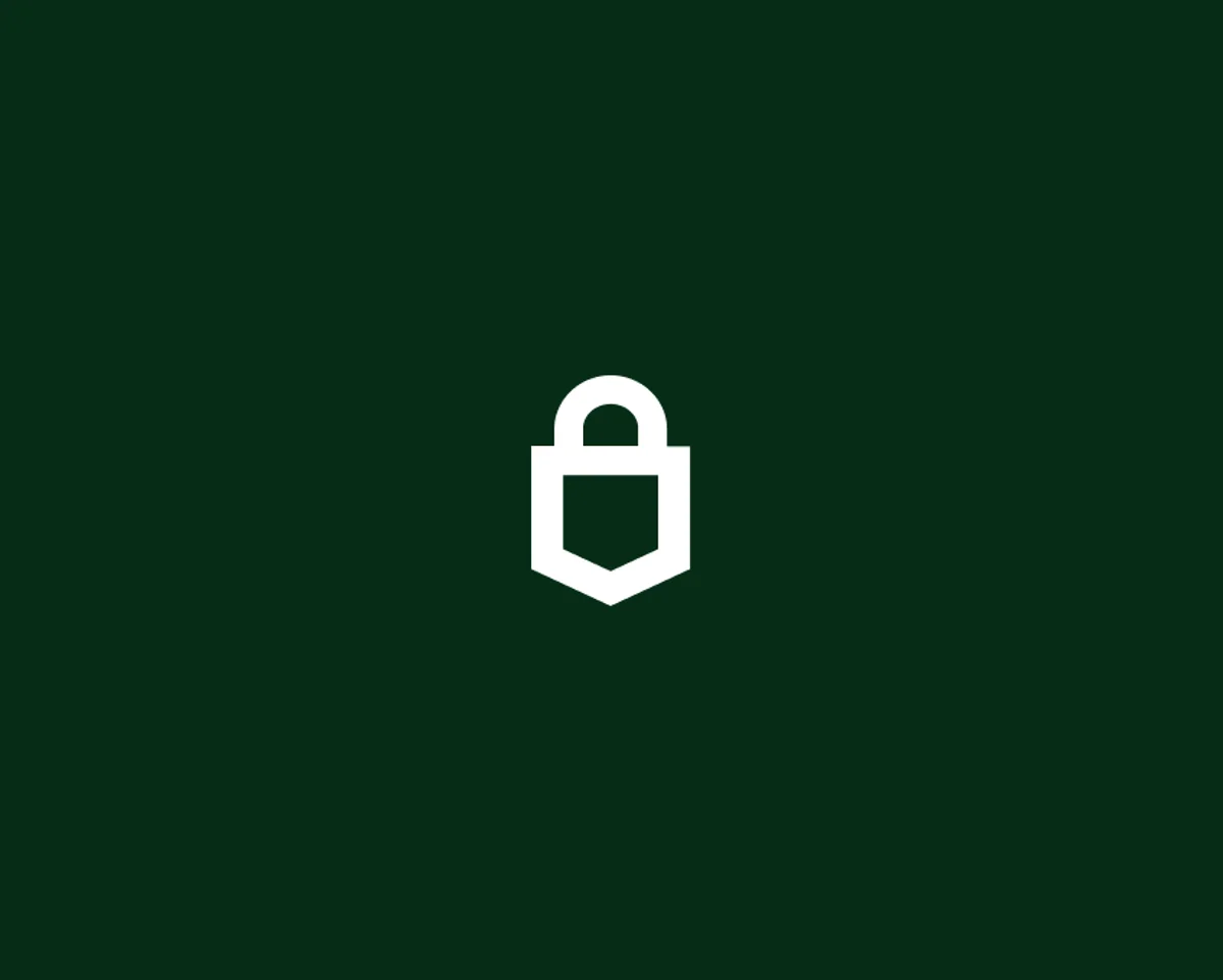 Lock symbol on background variant 2