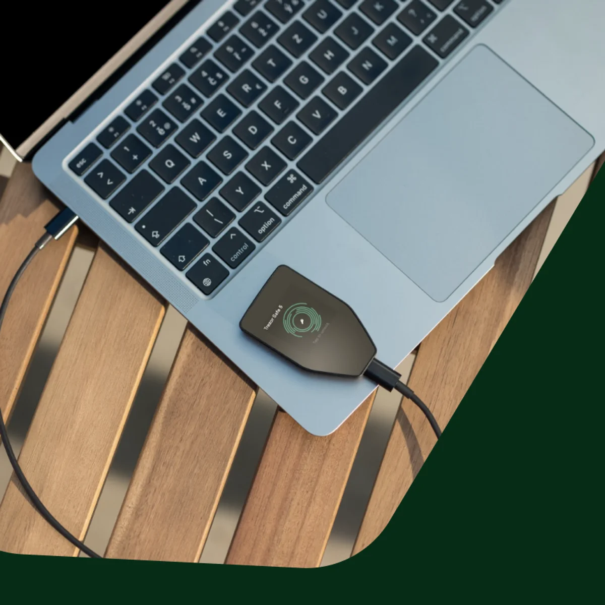 Trezor shape mask crop example 6