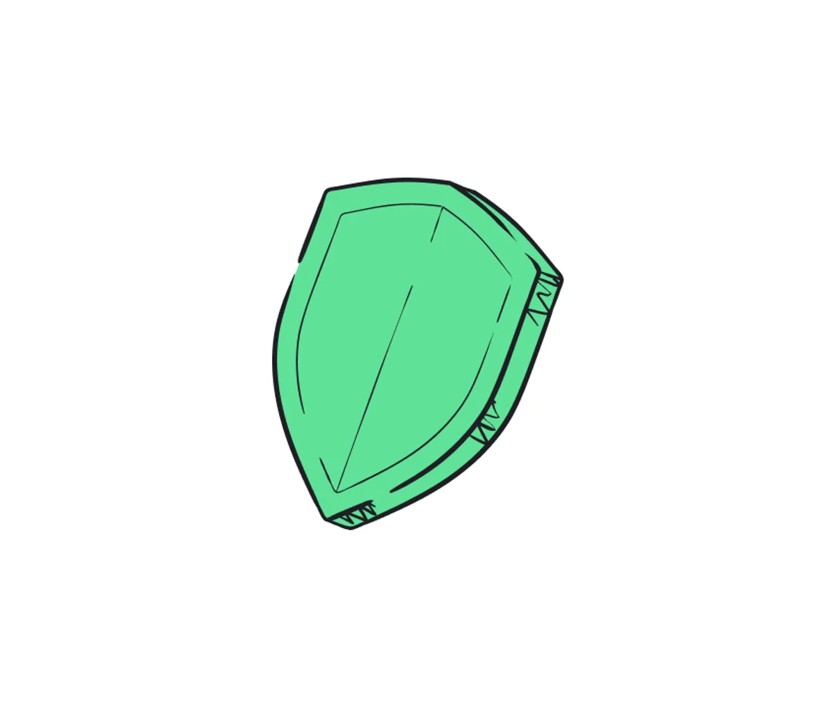 Neon green illustration example 1