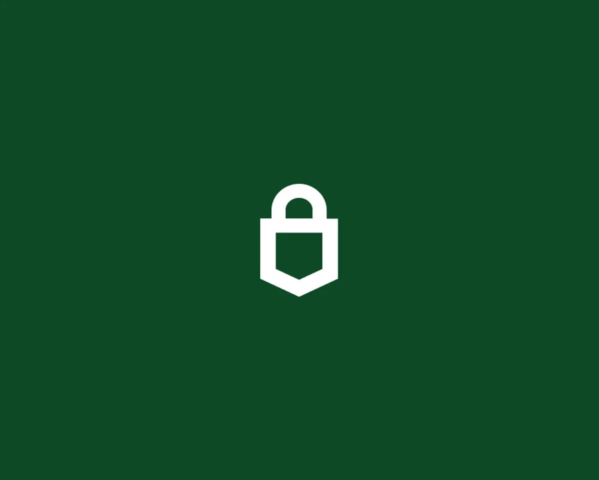 Lock symbol on background variant 1