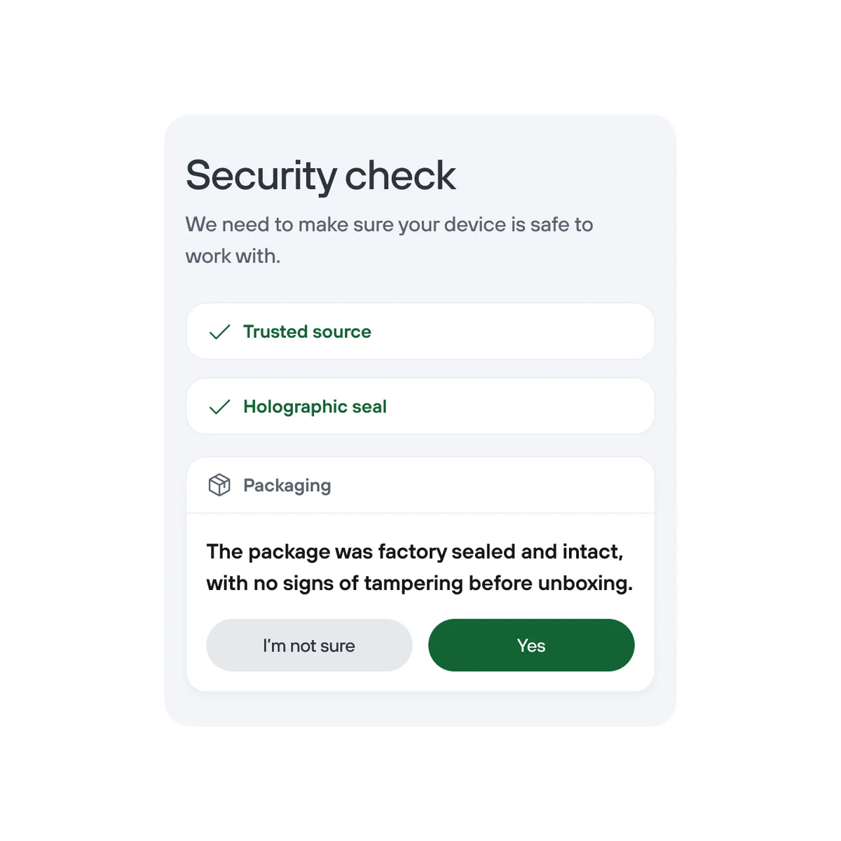 Trust by Default — visual example 2