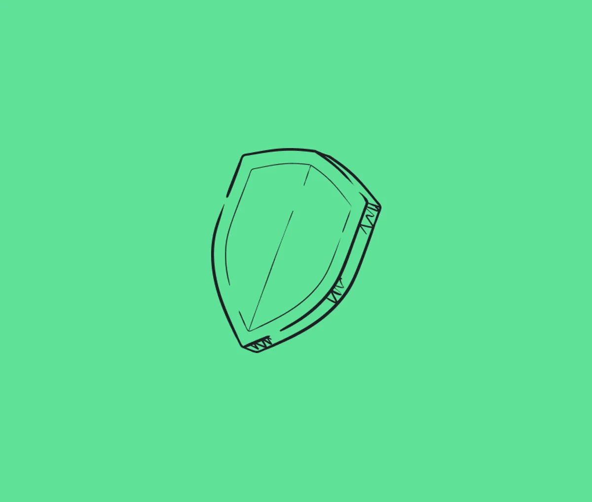Neon green illustration example 3