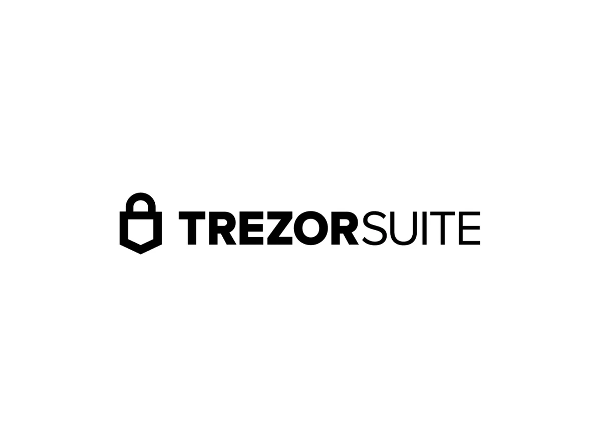Trezor Suite logo on light background