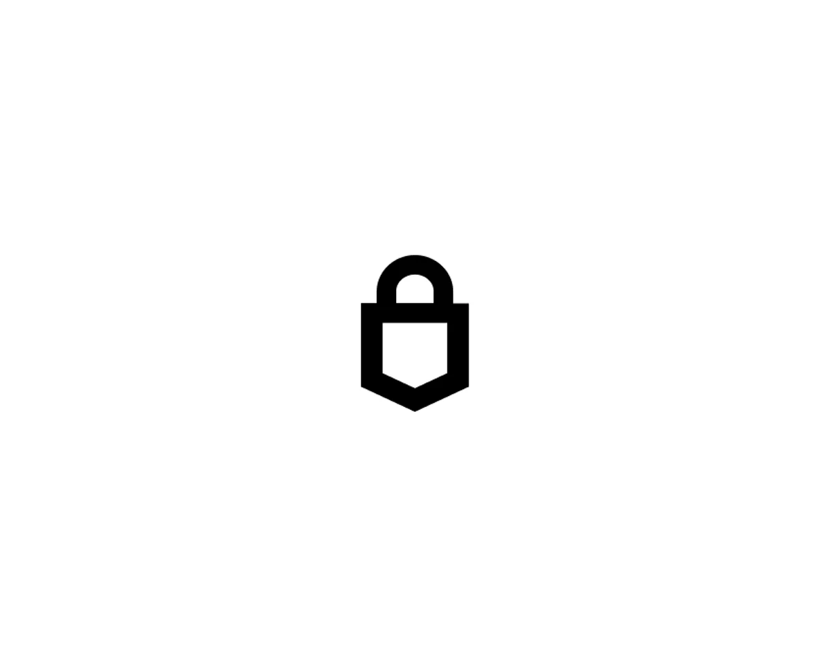Lock symbol on background variant 4