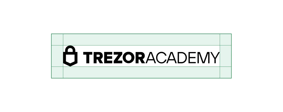 Trezor Academy logo safe zone
