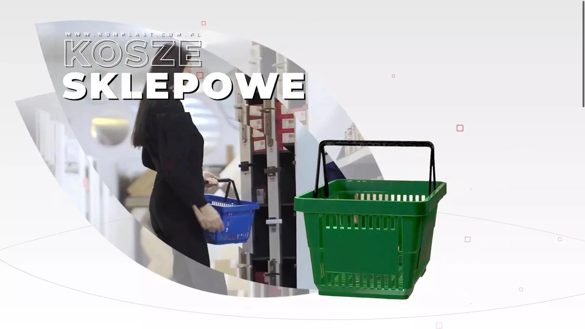 Prezentacja koszy sklepowych