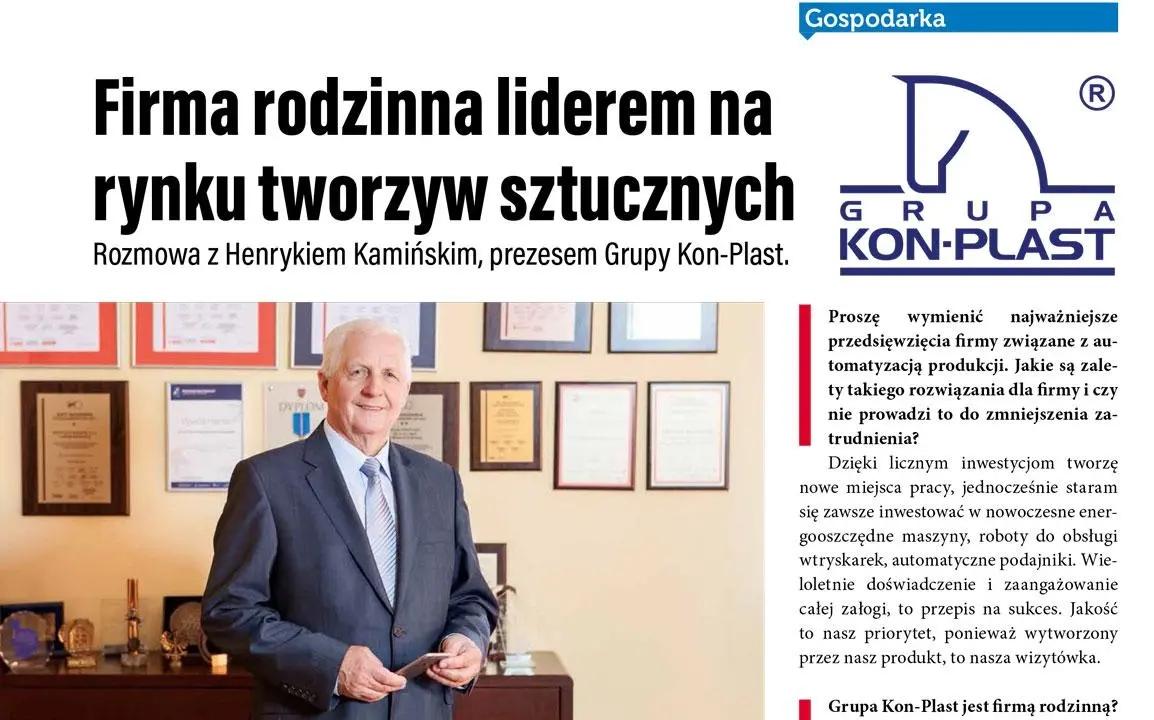 Firma rodzinna liderem na rynku tworzyw sztucznych