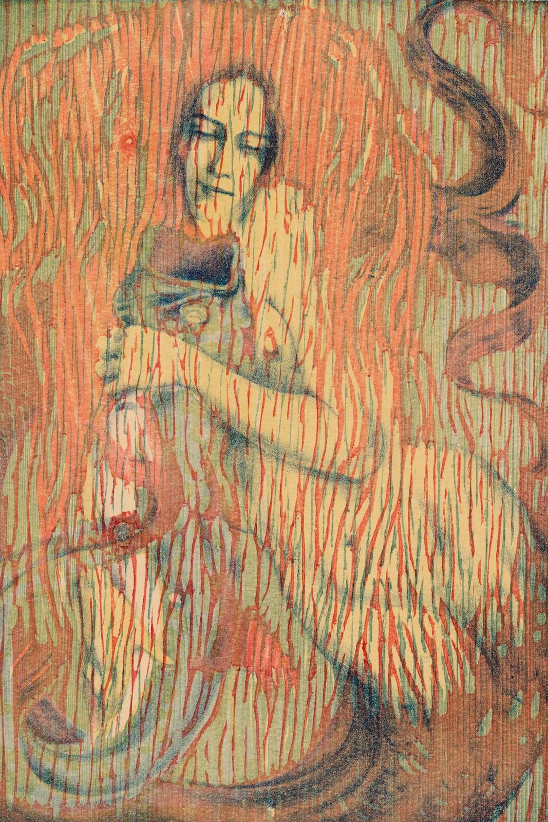 Playful Mermaid by Henri Héran
