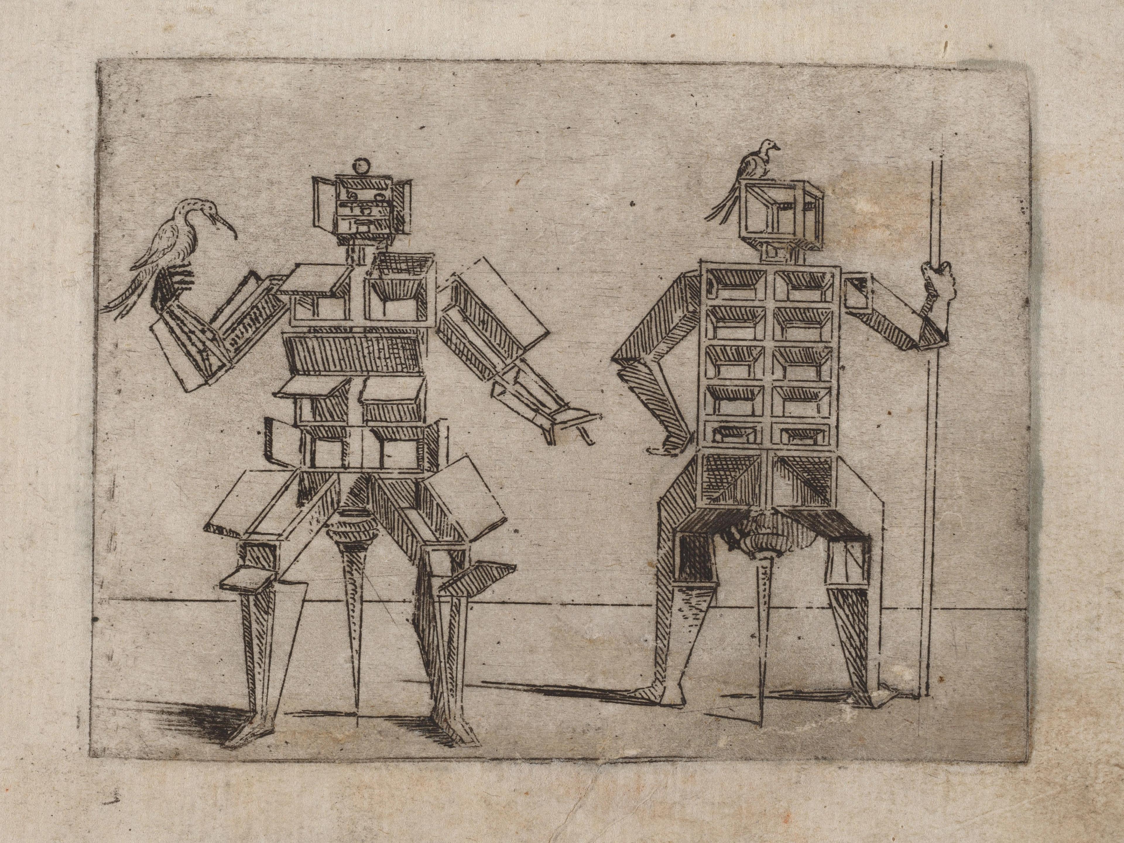 From Bizzarie Di Varie Figure - Plate 10