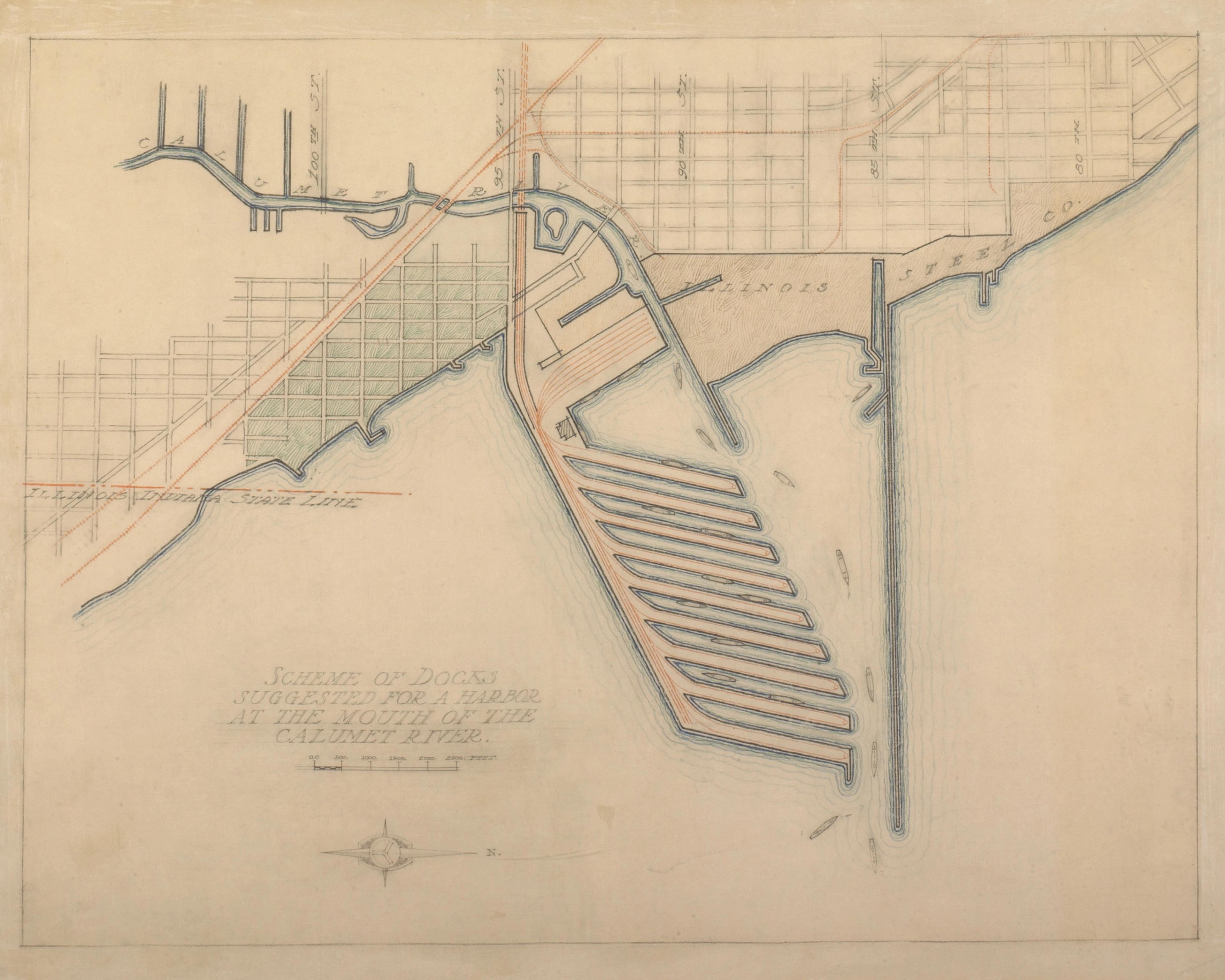 Plan of Chicago, Plate 72