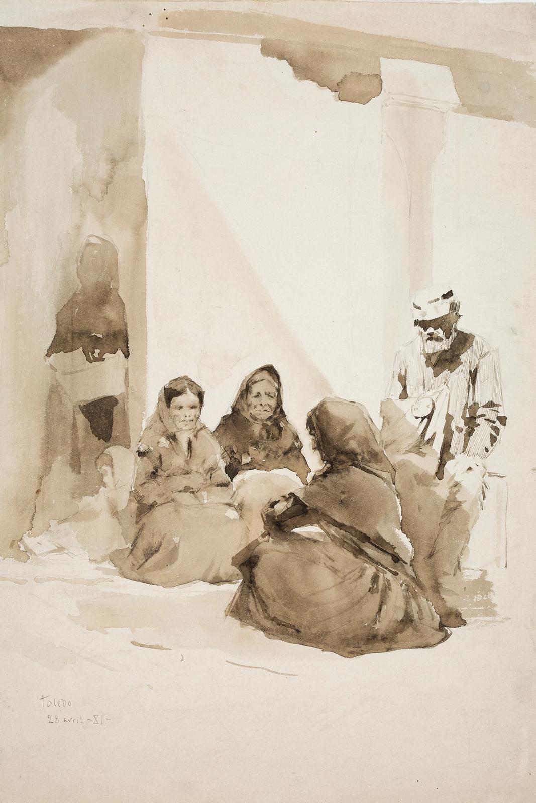 From toledo ii, 1881 by Albert Edelfelt