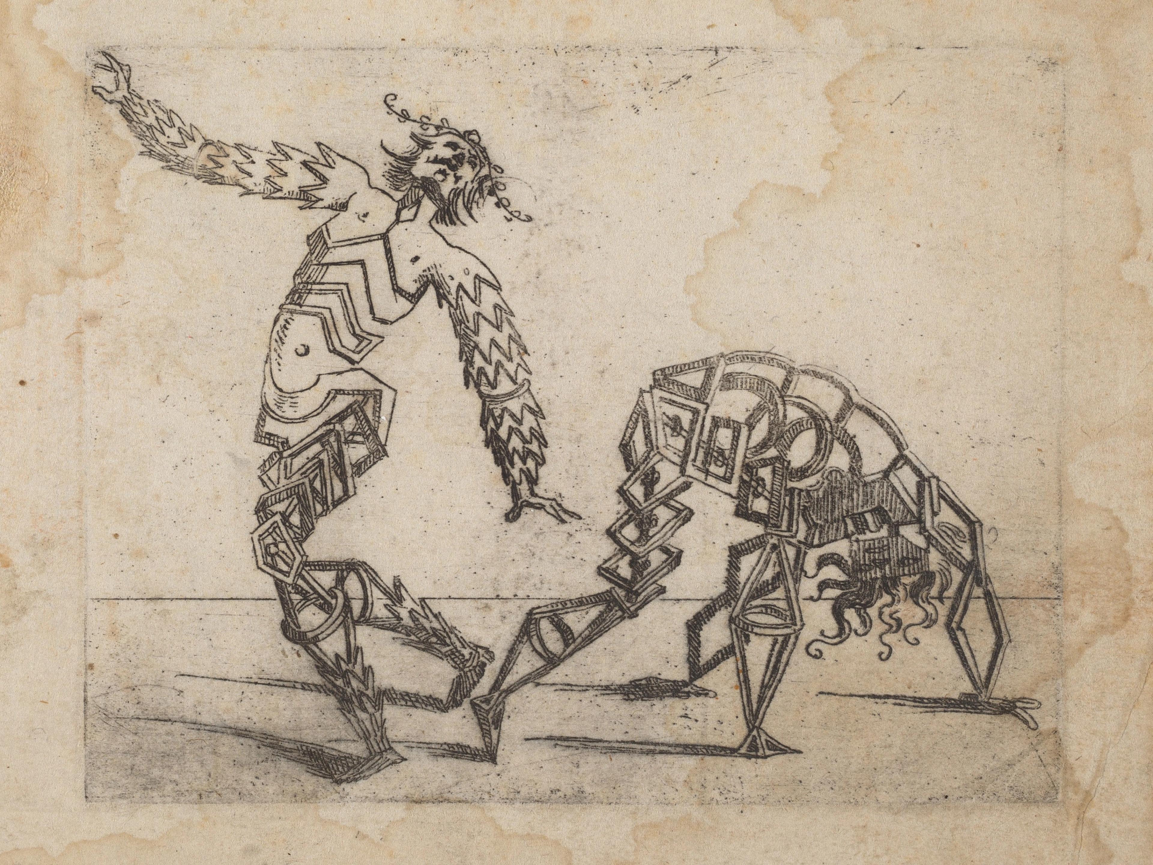 From Bizzarie Di Varie Figure - Plate 6