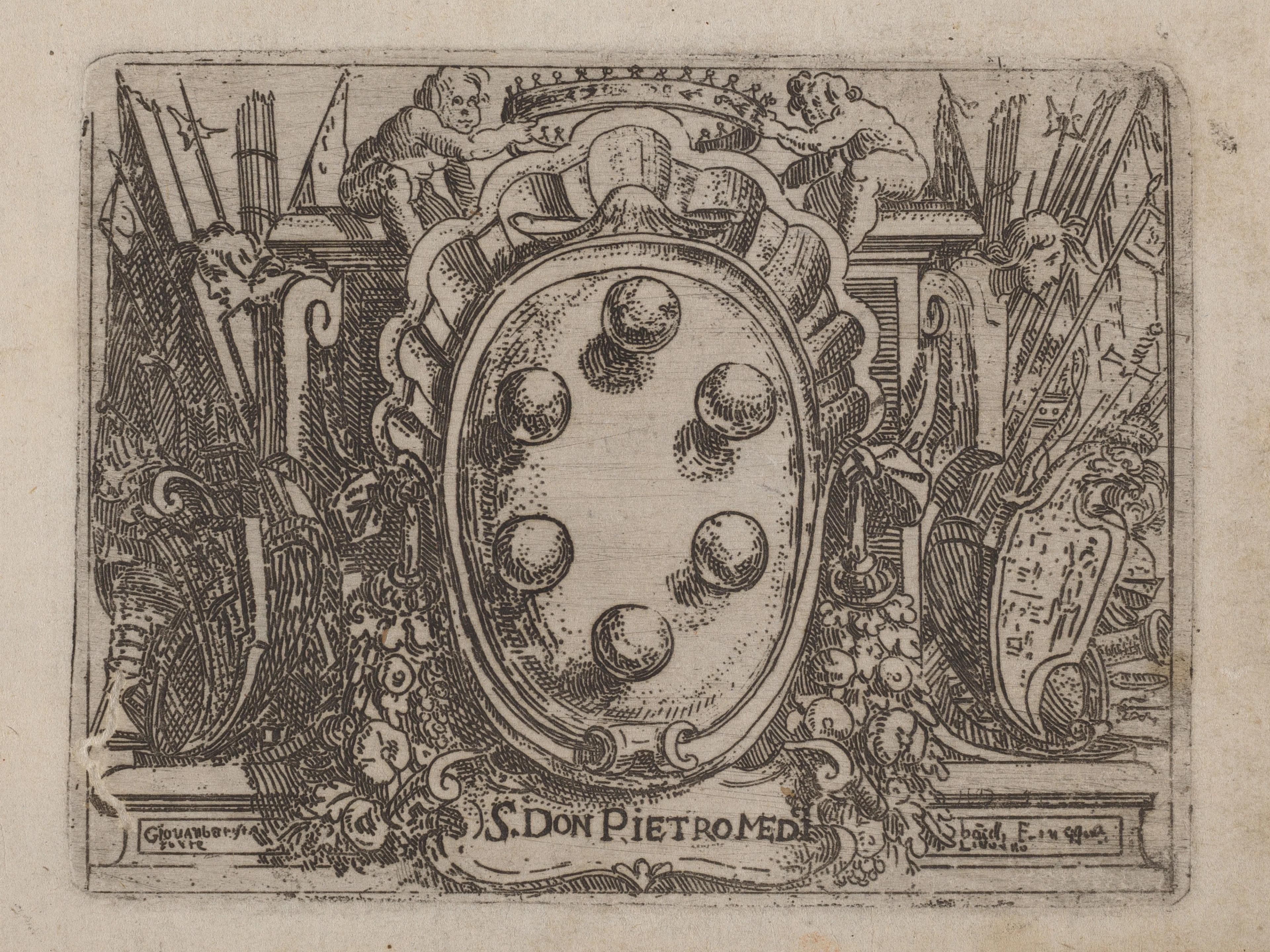 Dedication to Don Pietro Medici