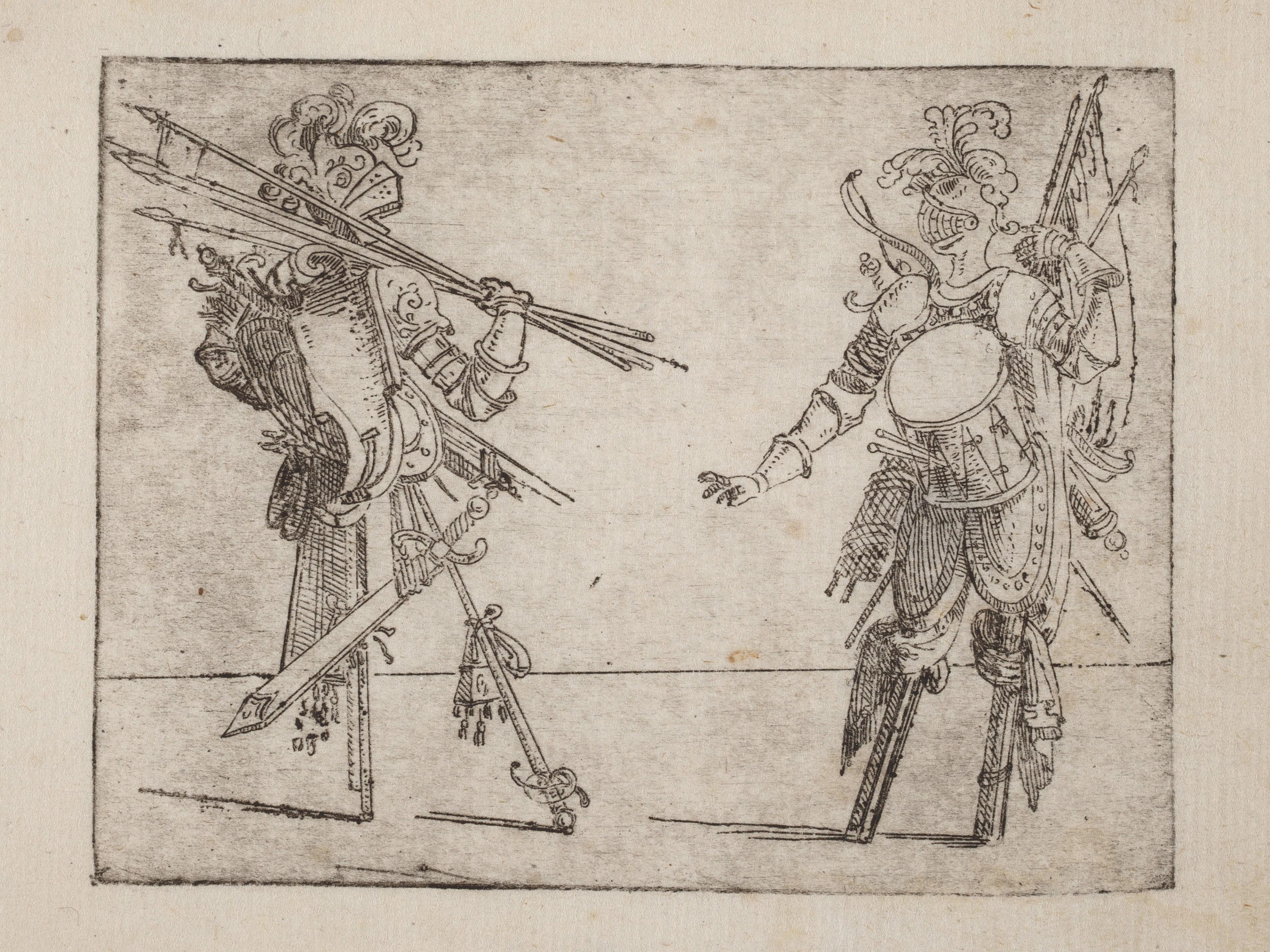 From Bizzarie Di Varie Figure - Plate 9