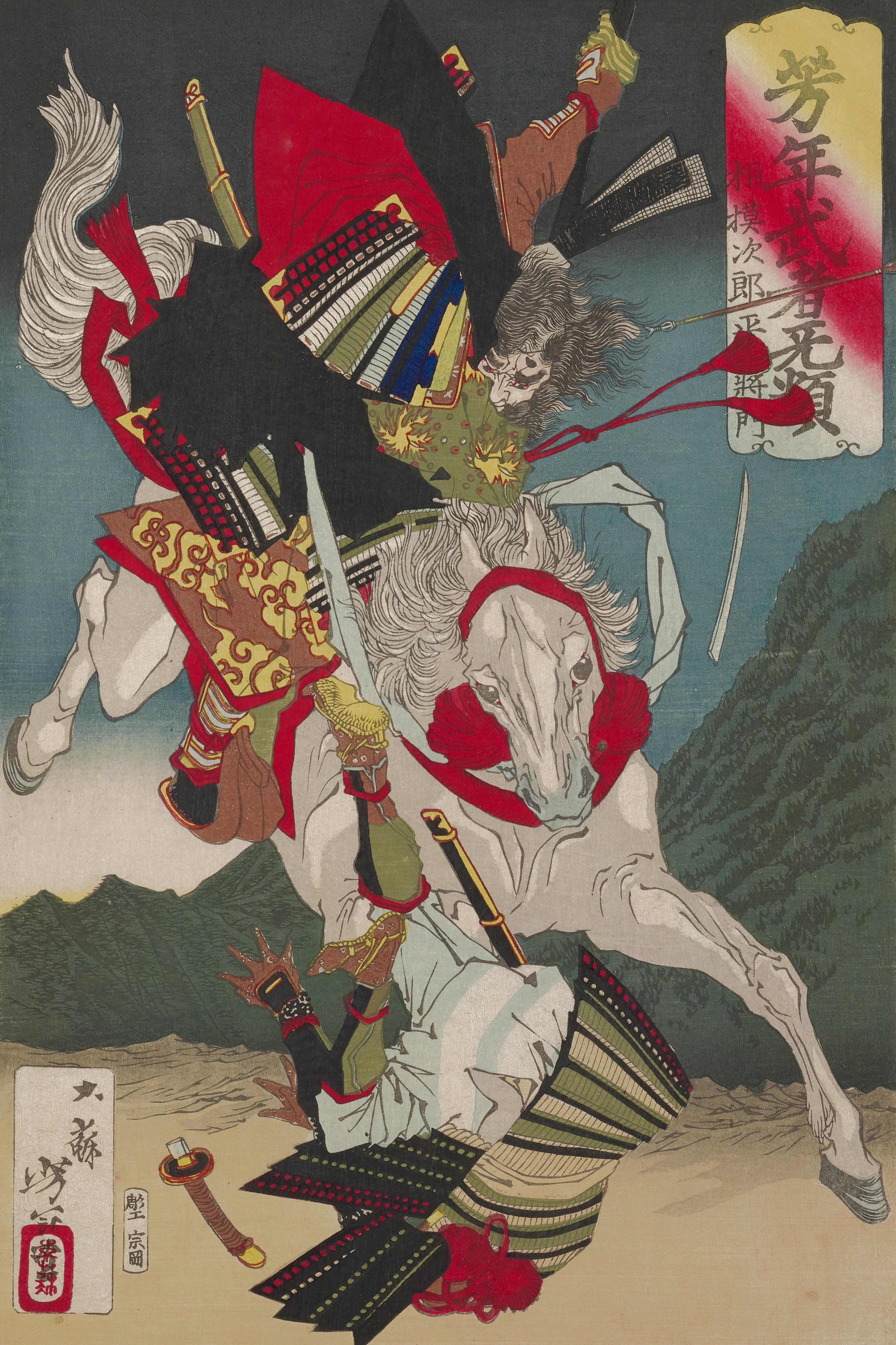 Warrior on a White Horse