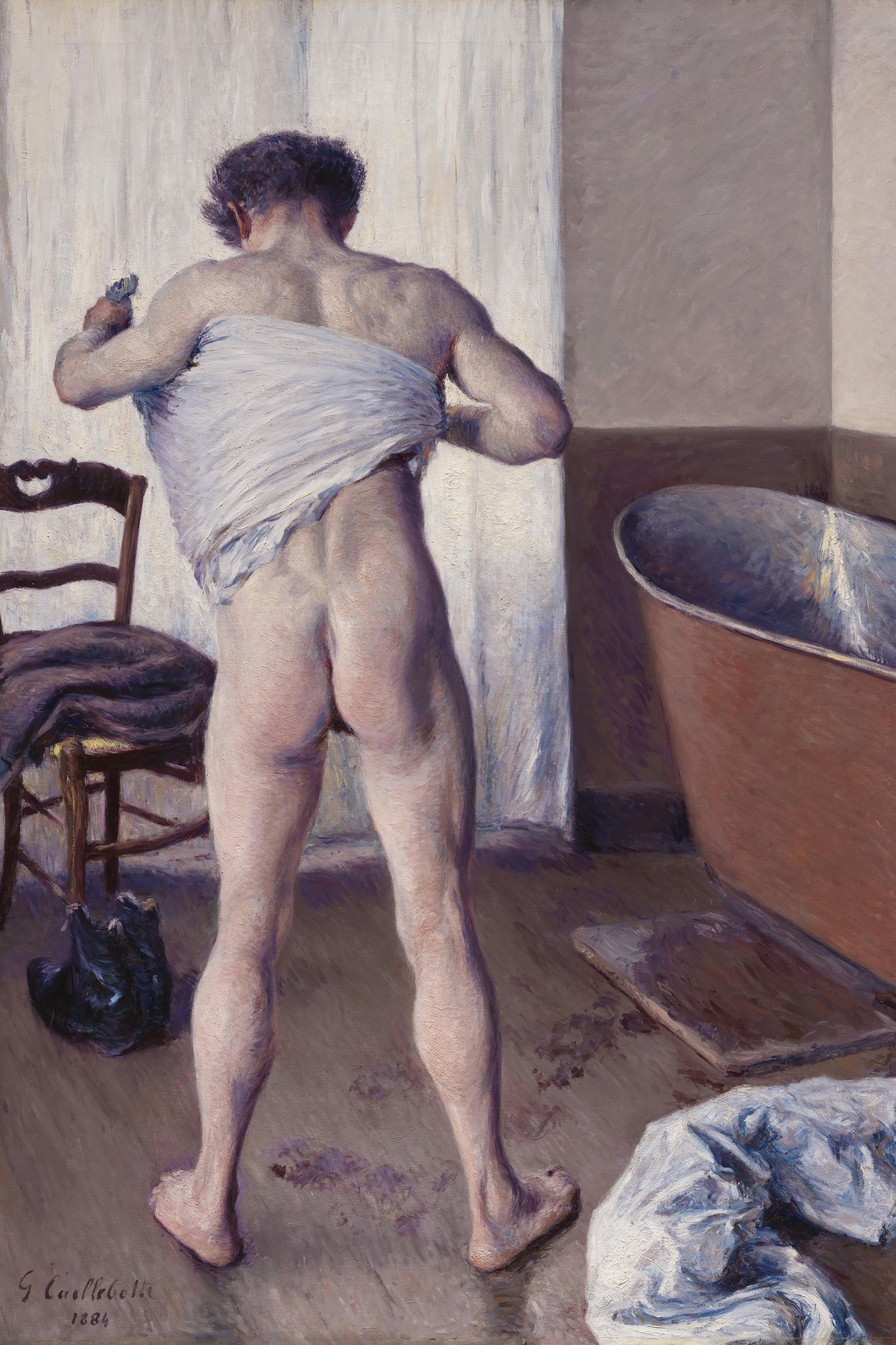 Man at His Bath