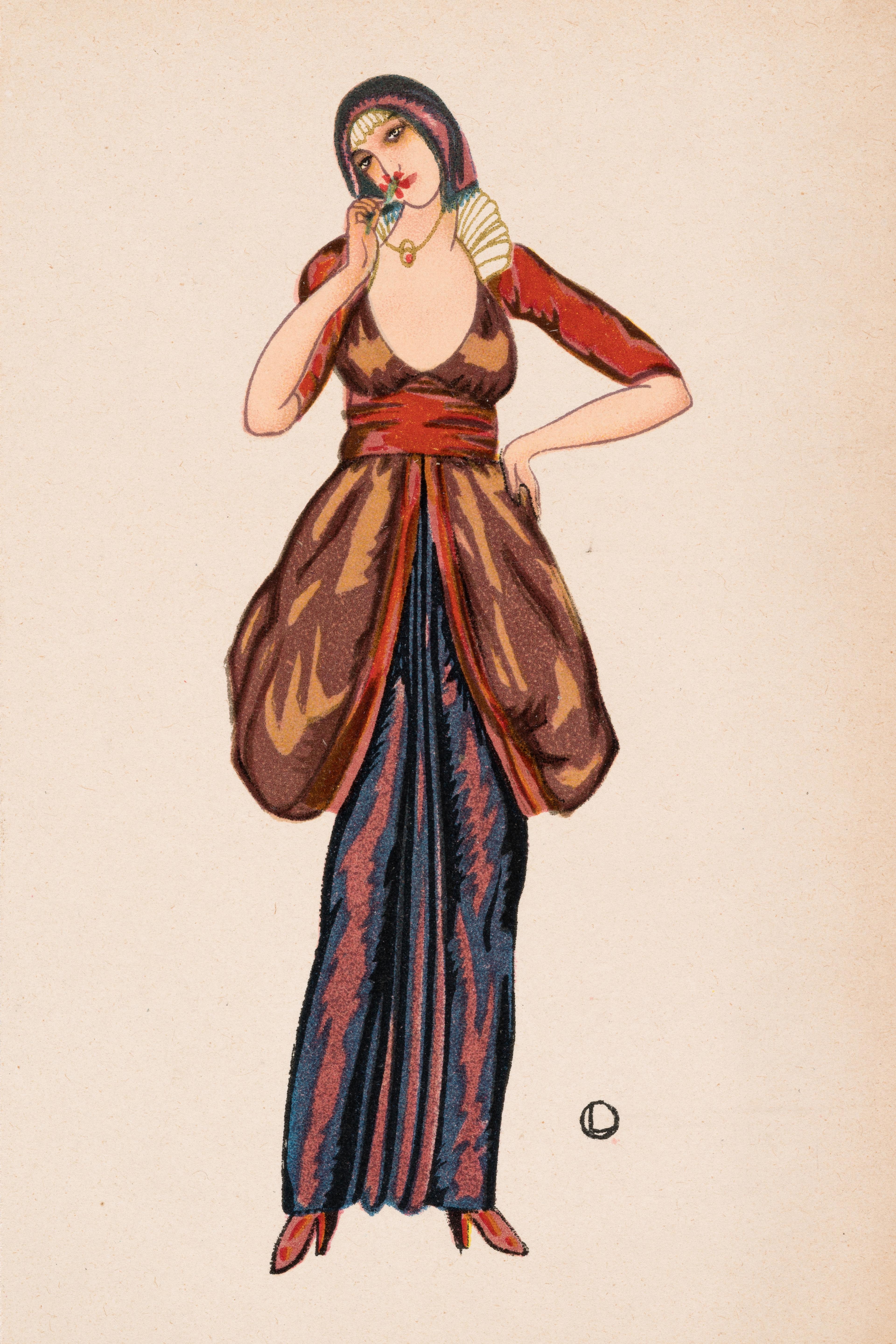 Postcard No. 859: Fashion Card