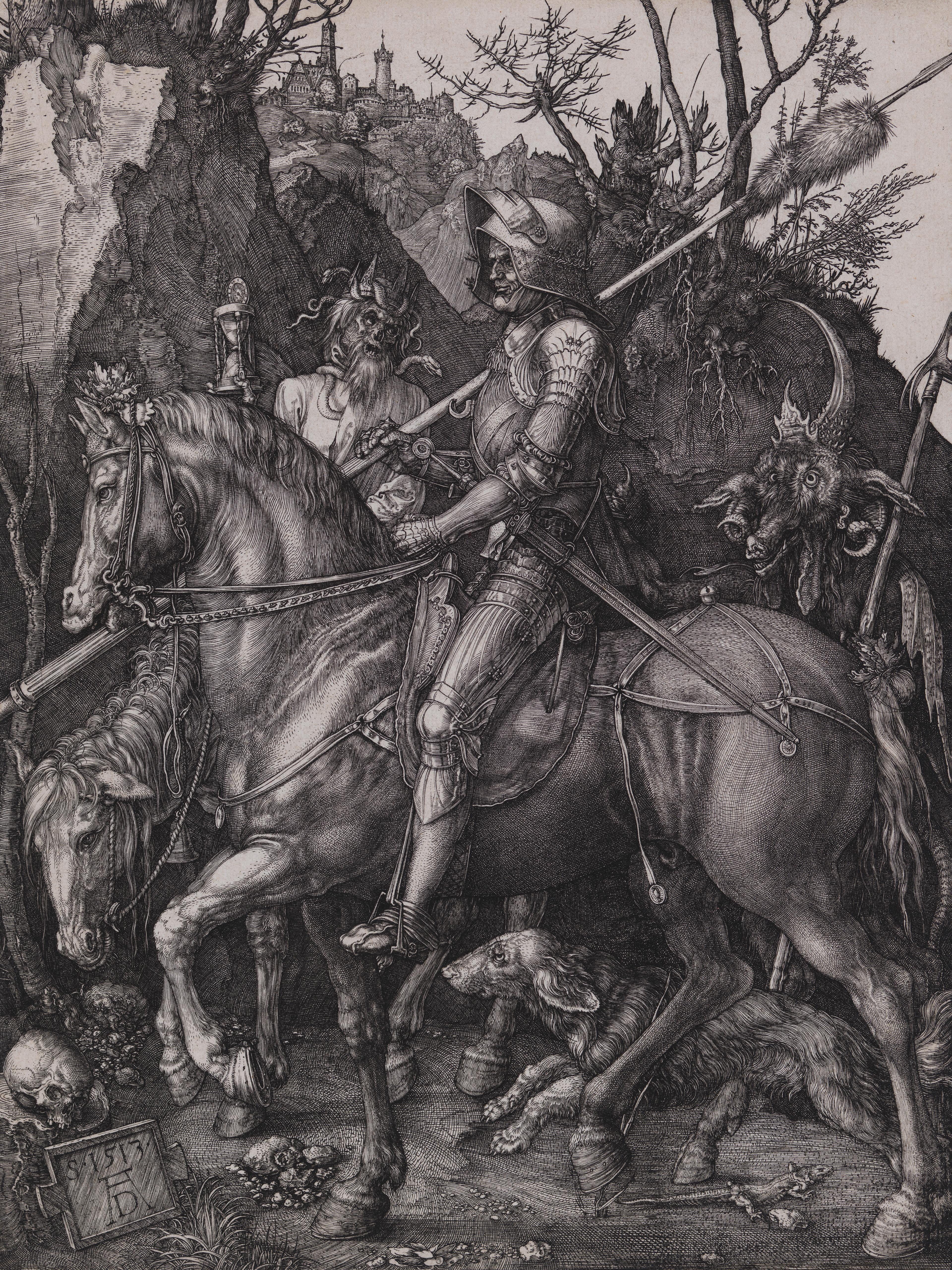 Knight, Death, and the Devil