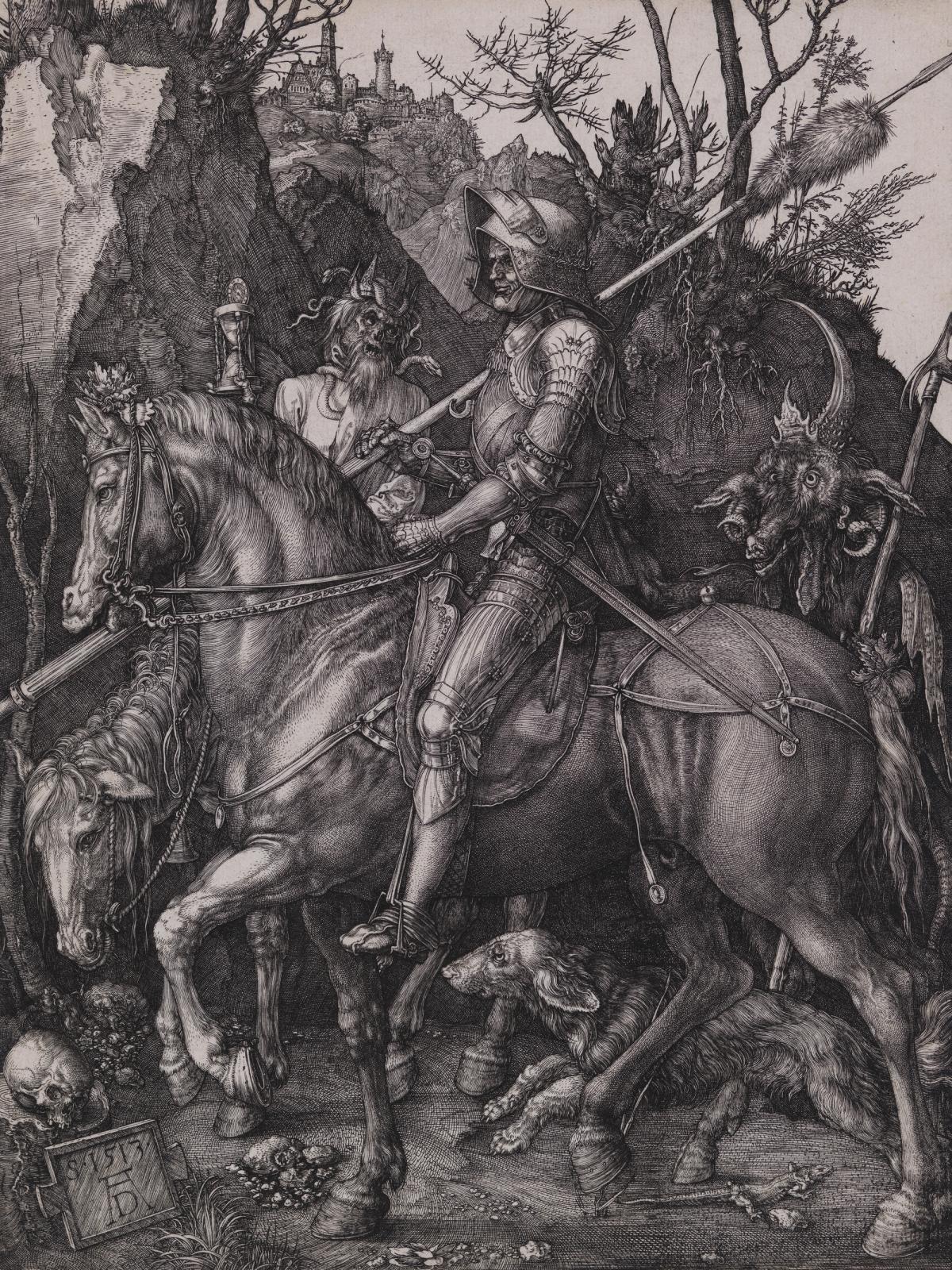 Knight, Death, and the Devil by Albrecht Durer