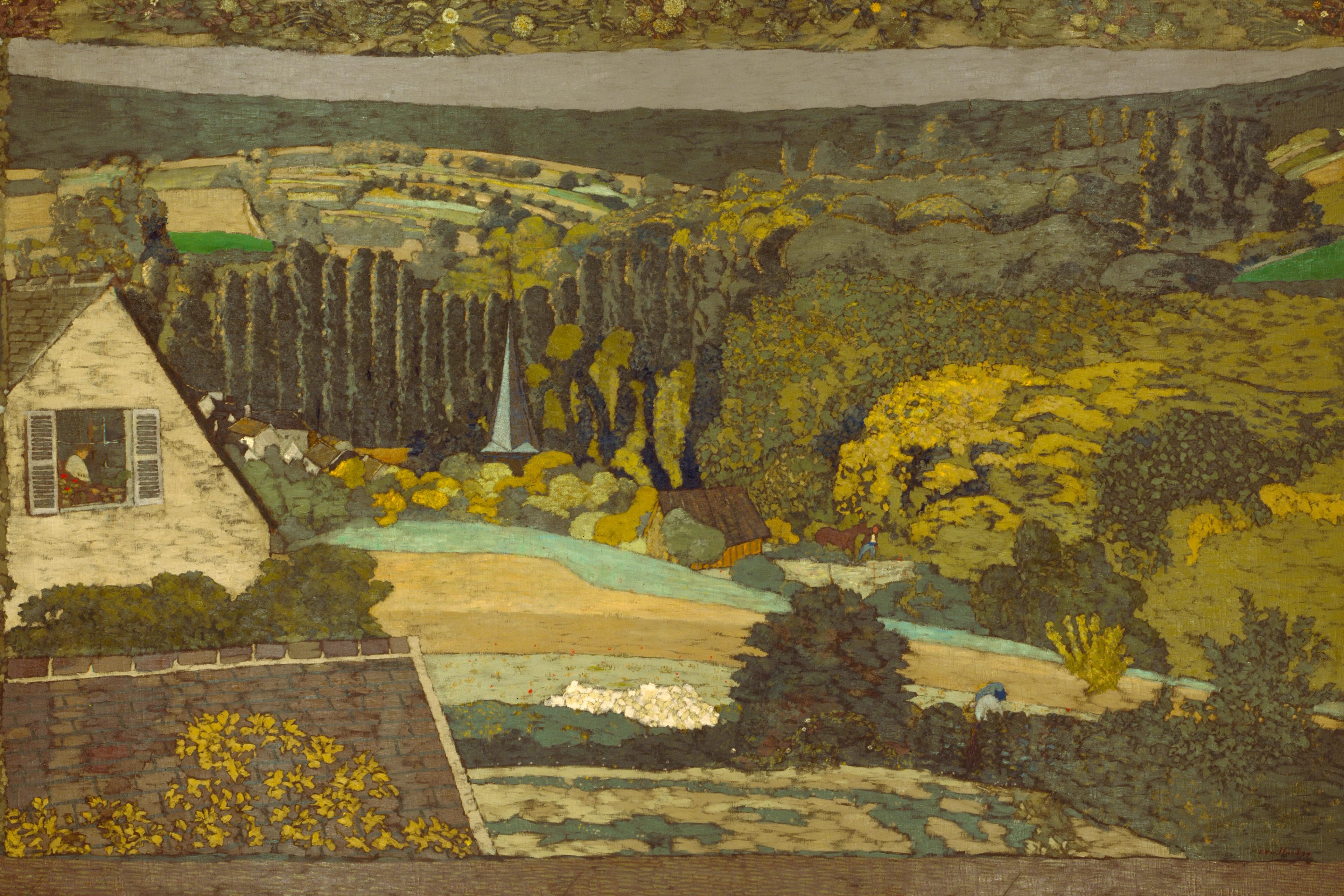 Landscape: Window Overlooking the Woods