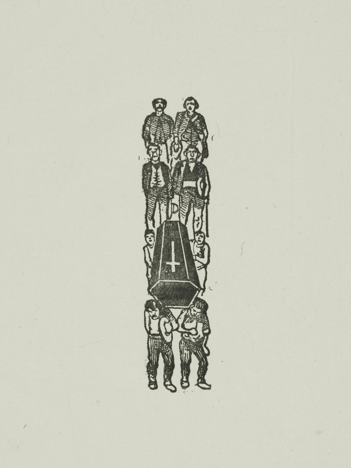 The Burial by José Guadalupe Posada