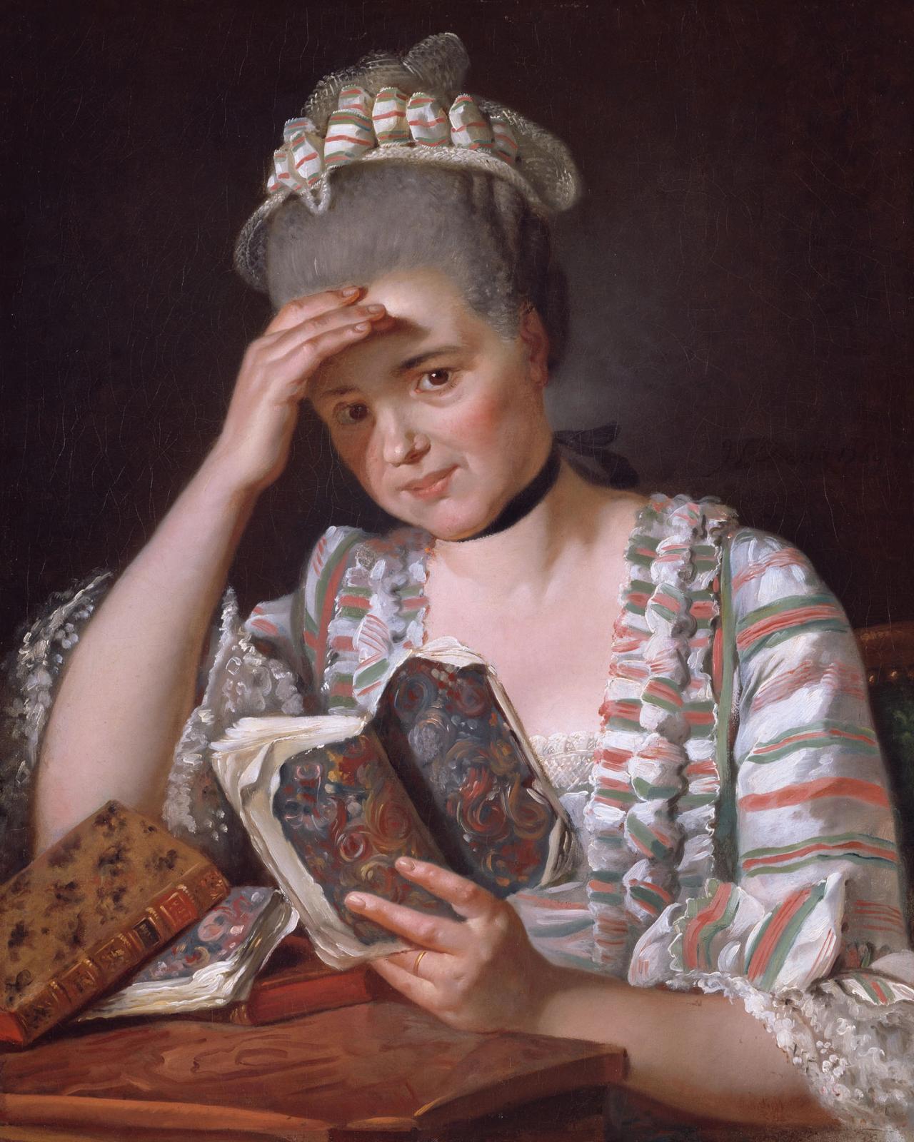 Madame François Buron by Jacques-Louis David