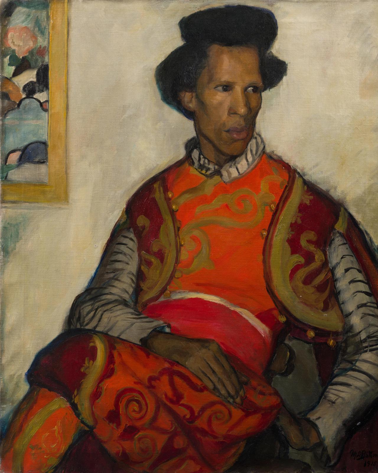 Portrait of Peter Carl MacKay, 1915 by mathilde battenberg