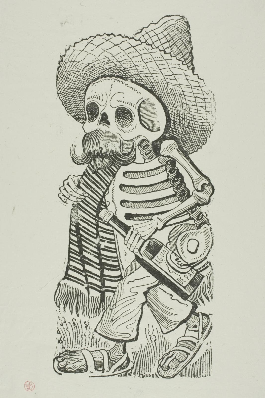 Calavera of Francisco Madero by José Guadalupe Posada