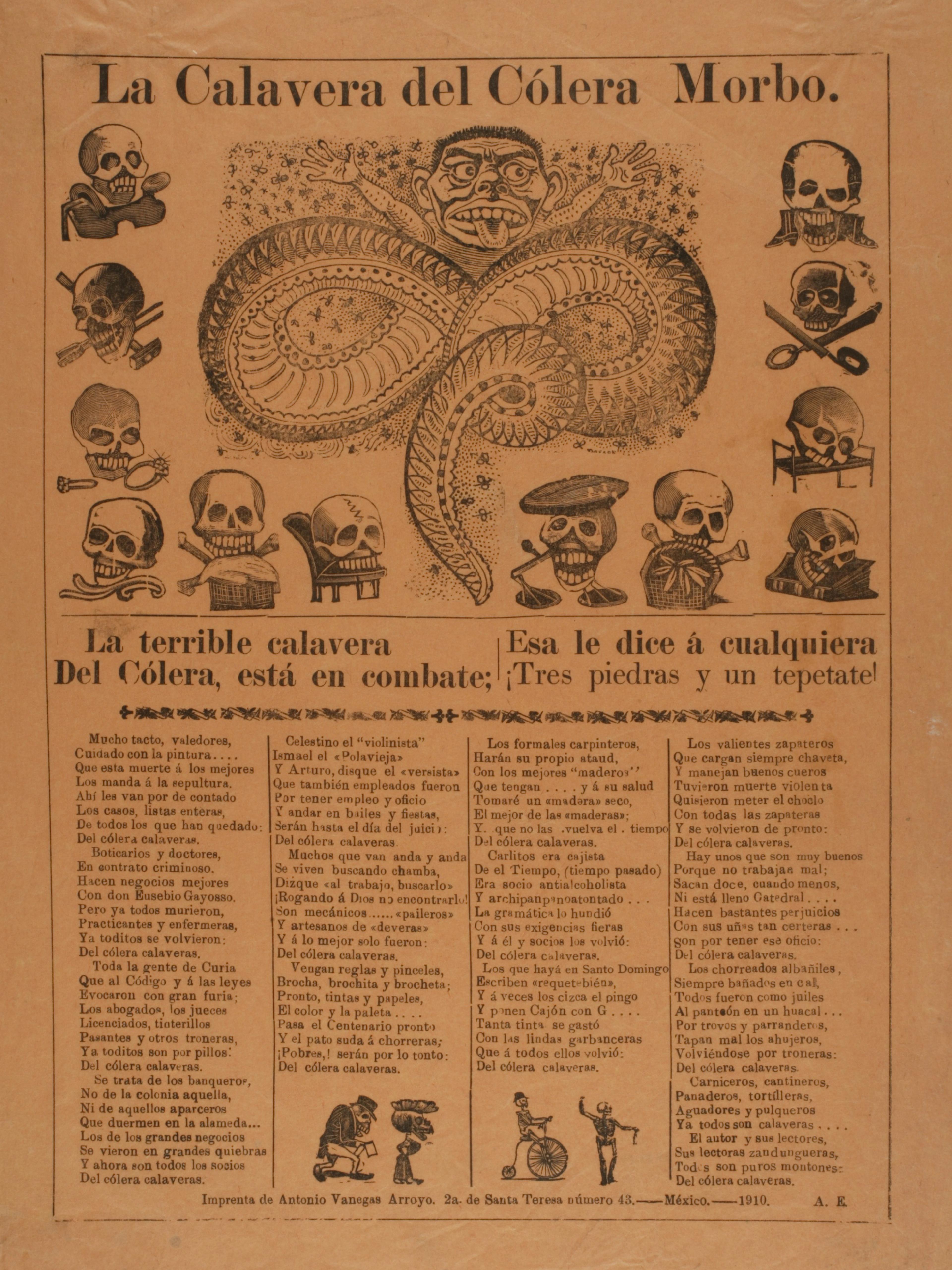The Calavera of Cholera