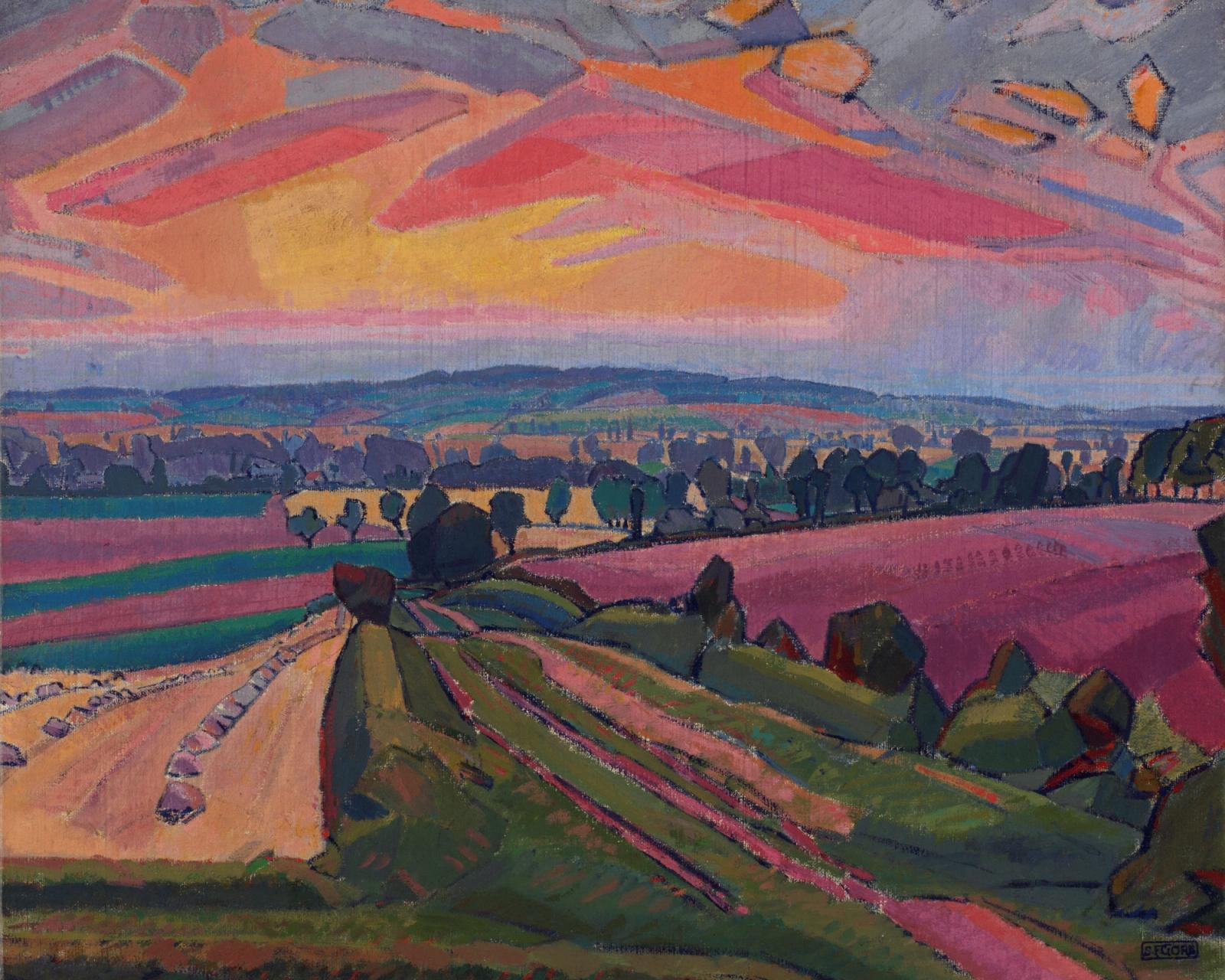 Spencer Frederick Gore's The Icknield Way (1912)