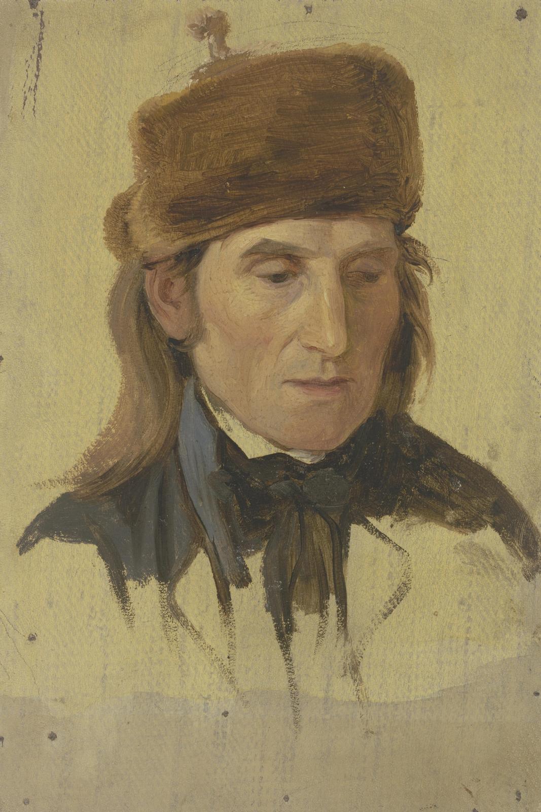 Farmer with a fur cap, null by jakob becker