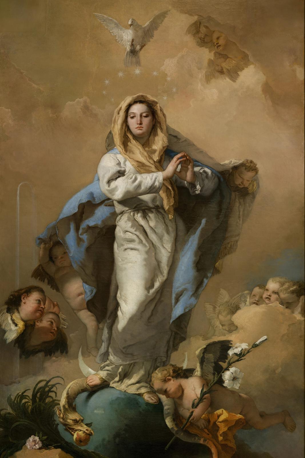 Immaculate Conception of Mary by Giovanni Battista Tiepolo