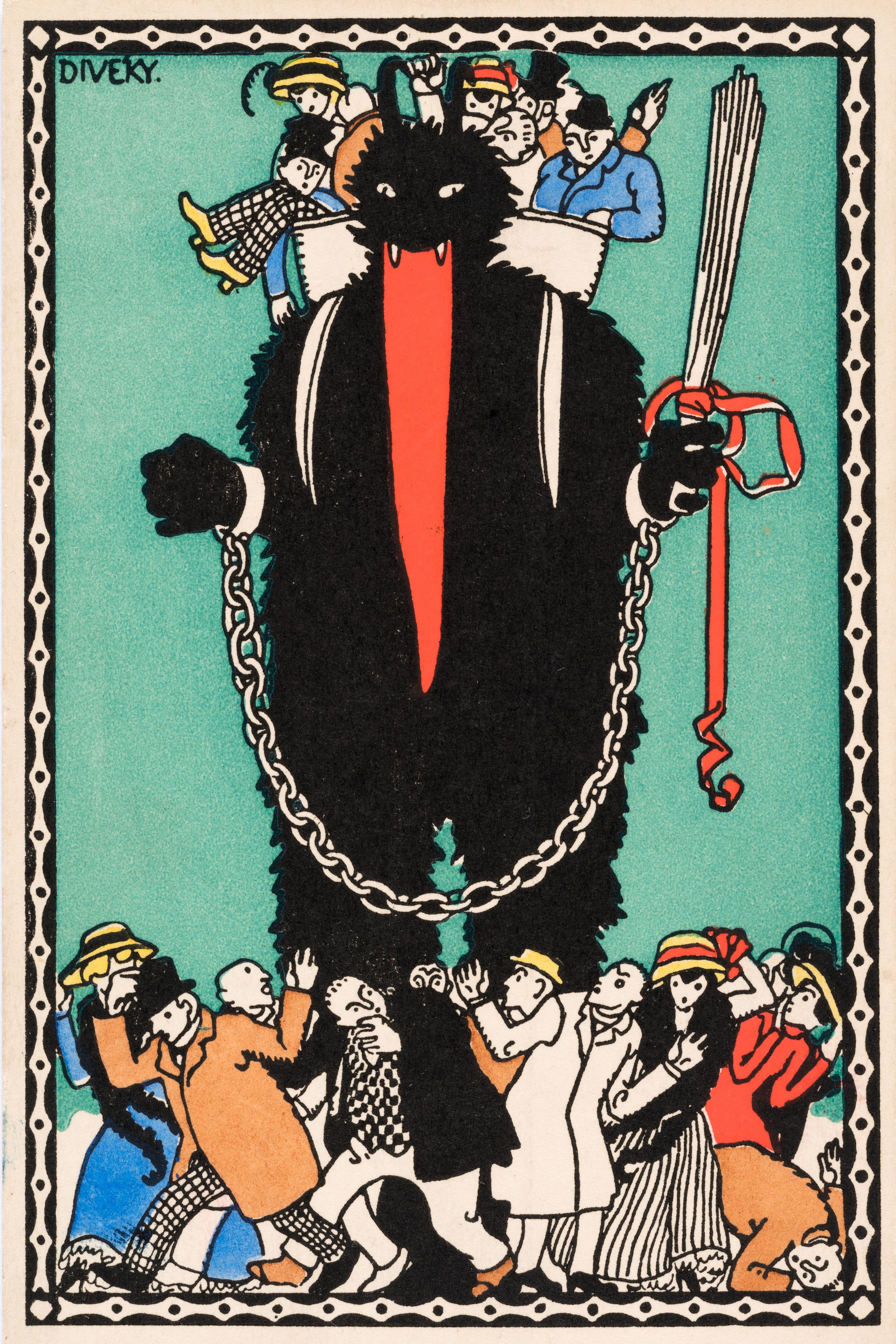 Postcard No. 247: Krampus Card