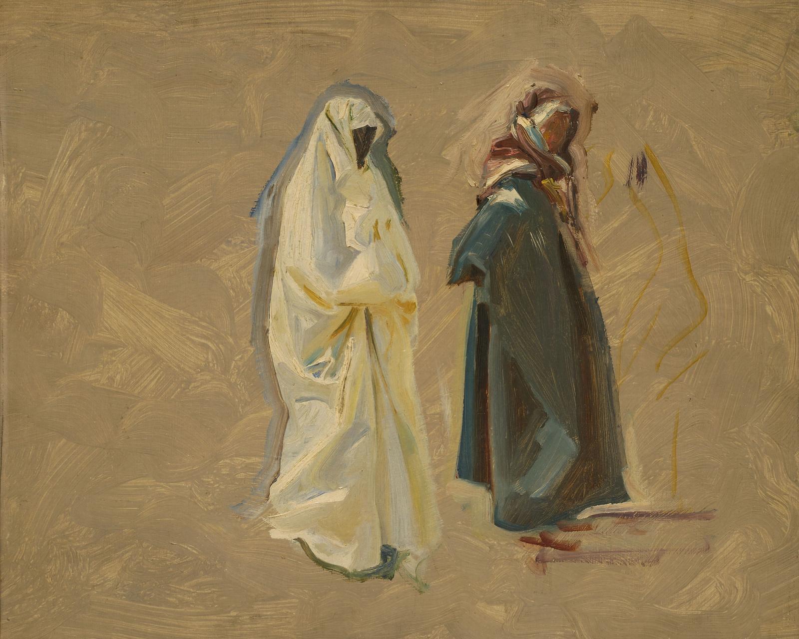 Study of Two Bedouins by John Singer Sargent