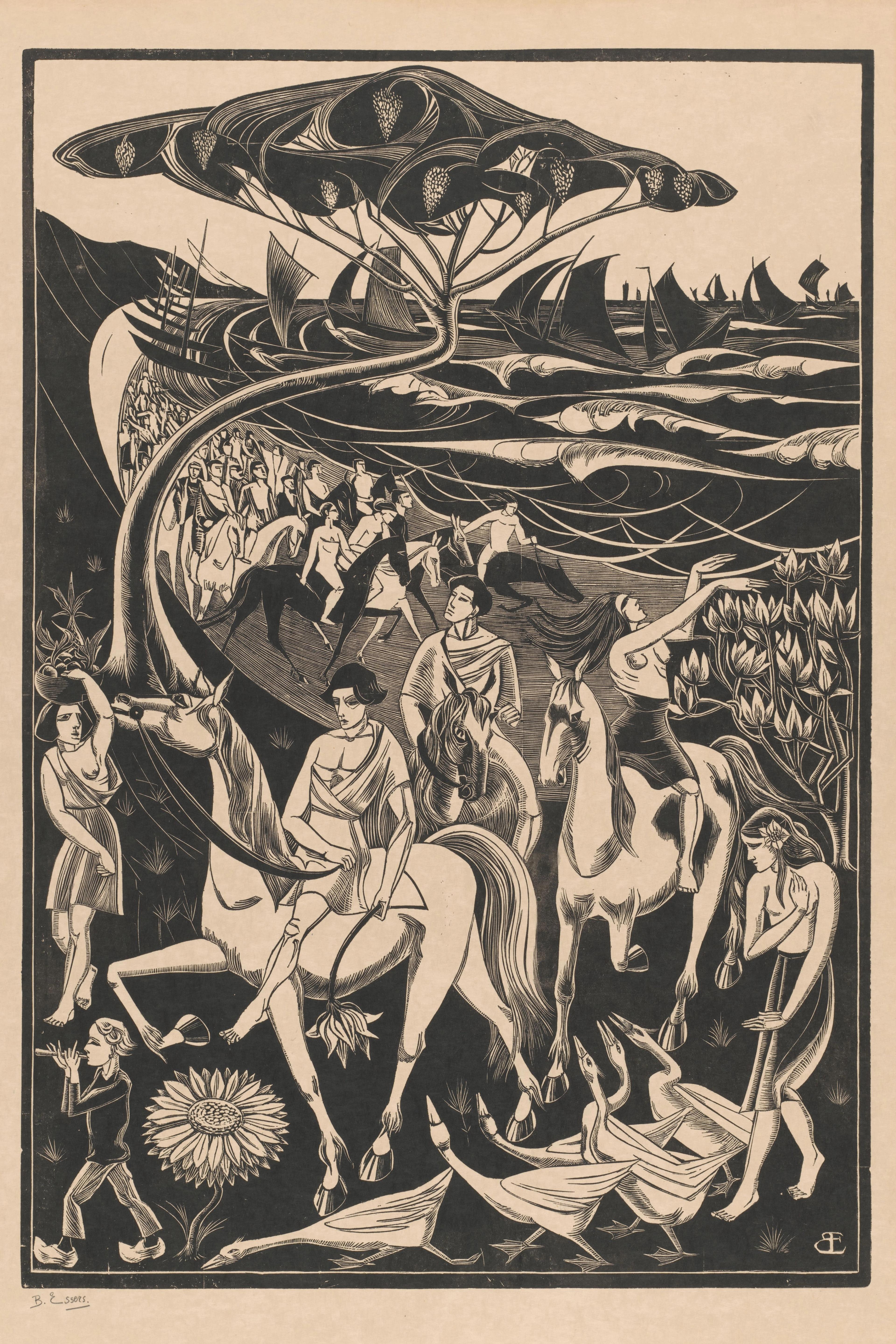 Than Landing of Spring