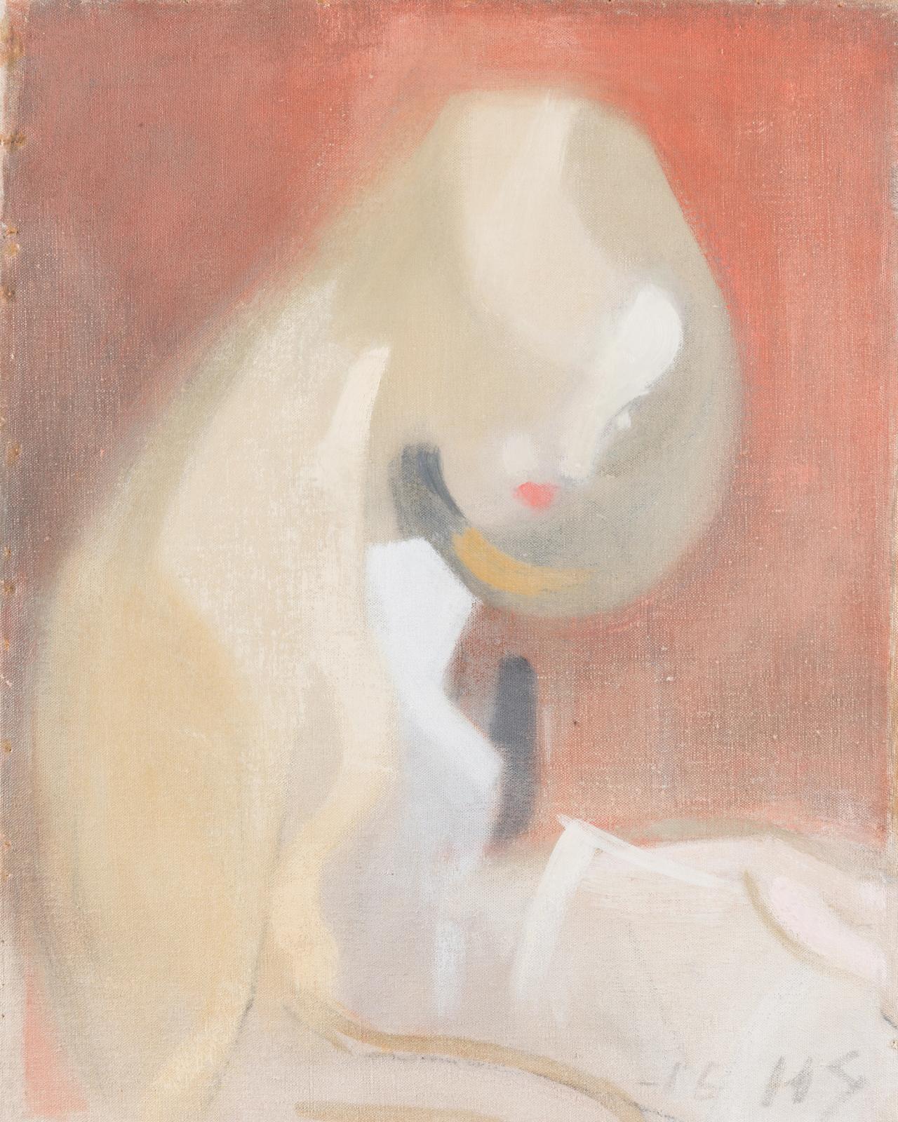 Girl with Blonde Hair, 1916 by helene schjerfbeck