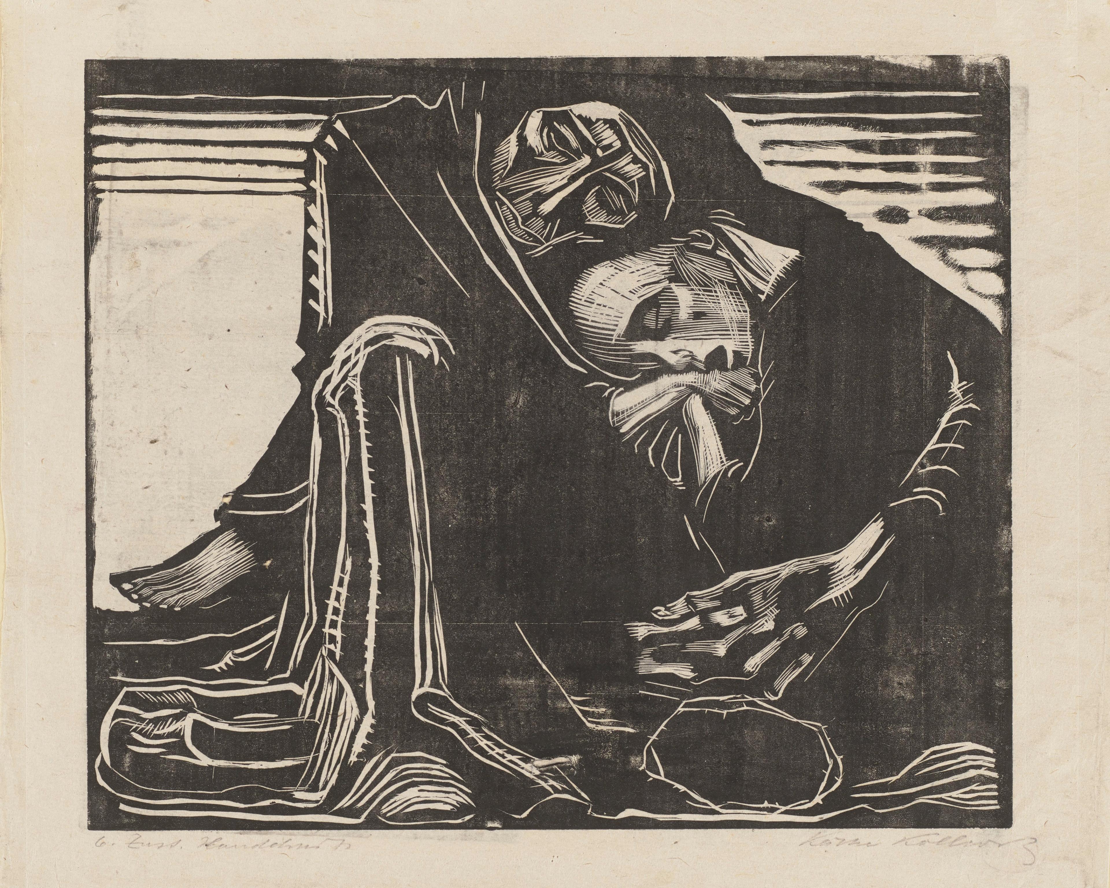 Tod Mit Frau Im Schoss