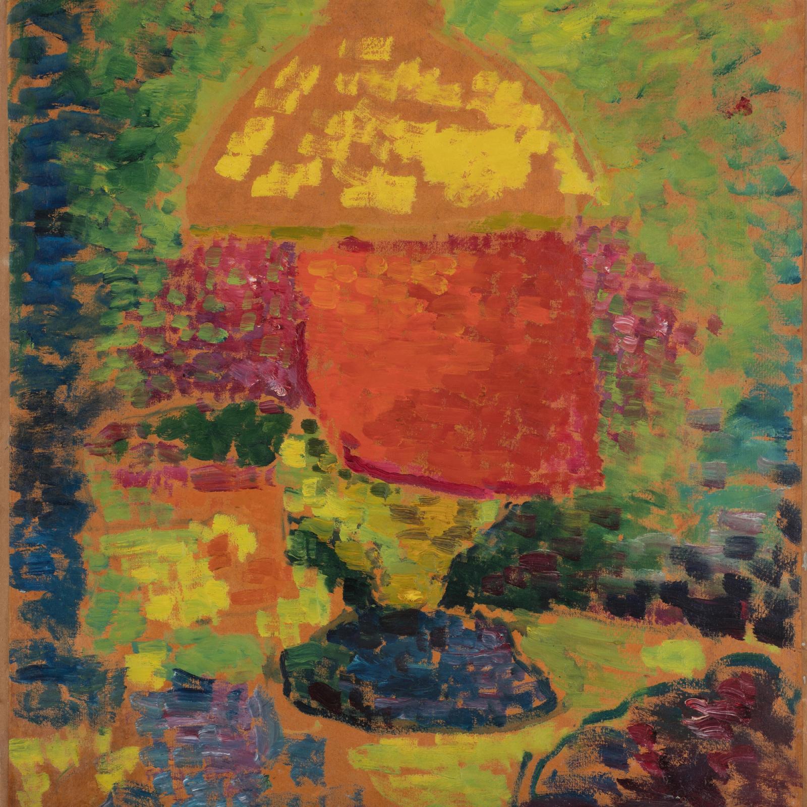 Still Life with Petroleum Lamp, 1907 by alexej von jawlensky