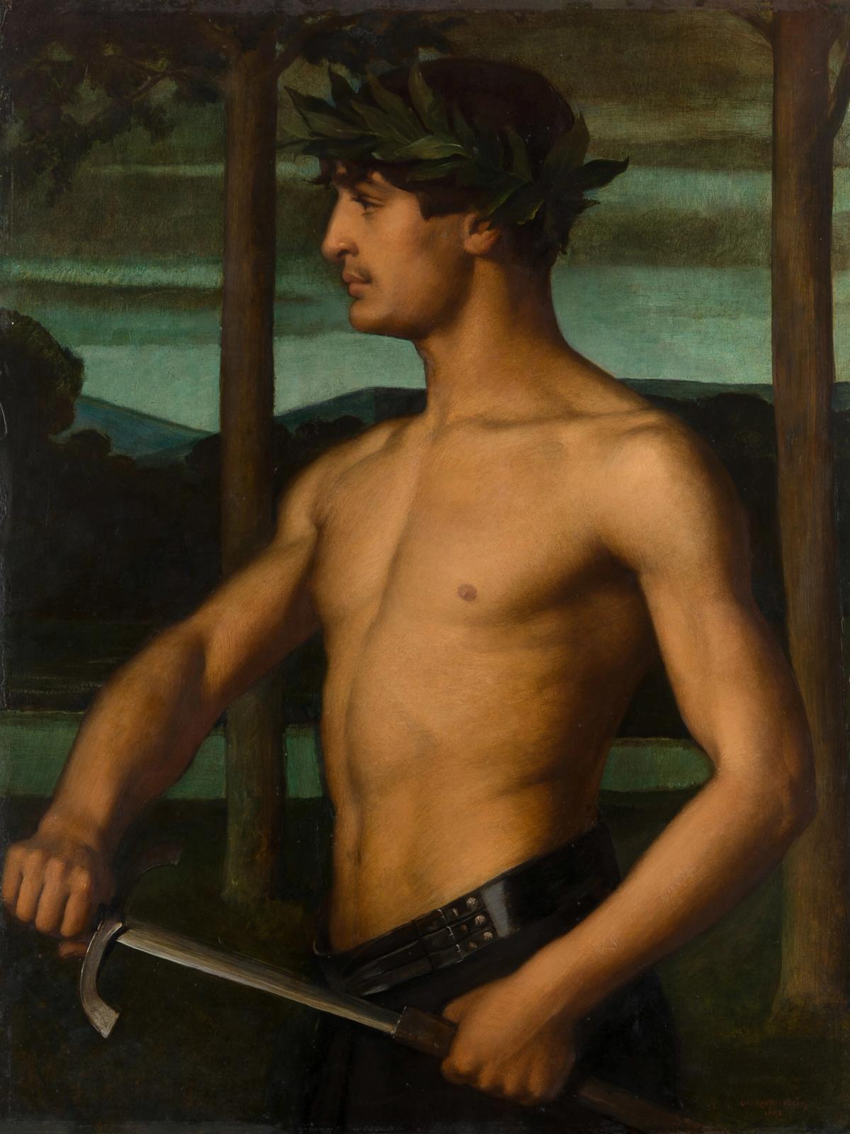 The Victor, 1898 by ottilie w. roederstein