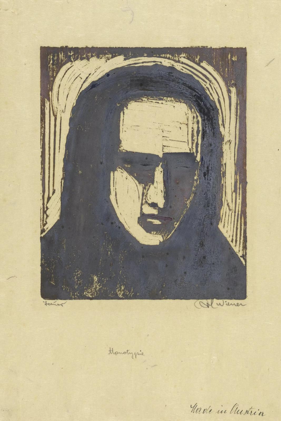 Grief (around 1930) by Karl Wiener