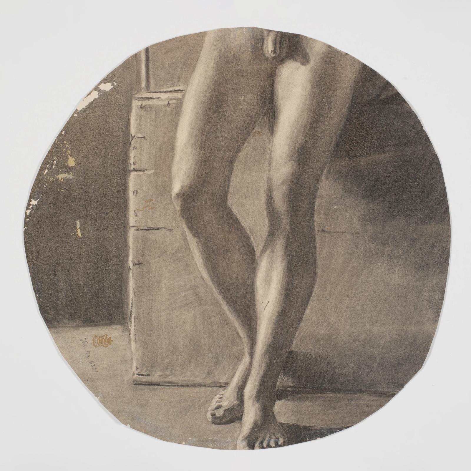 Legs of male model by Theodor Philipsen