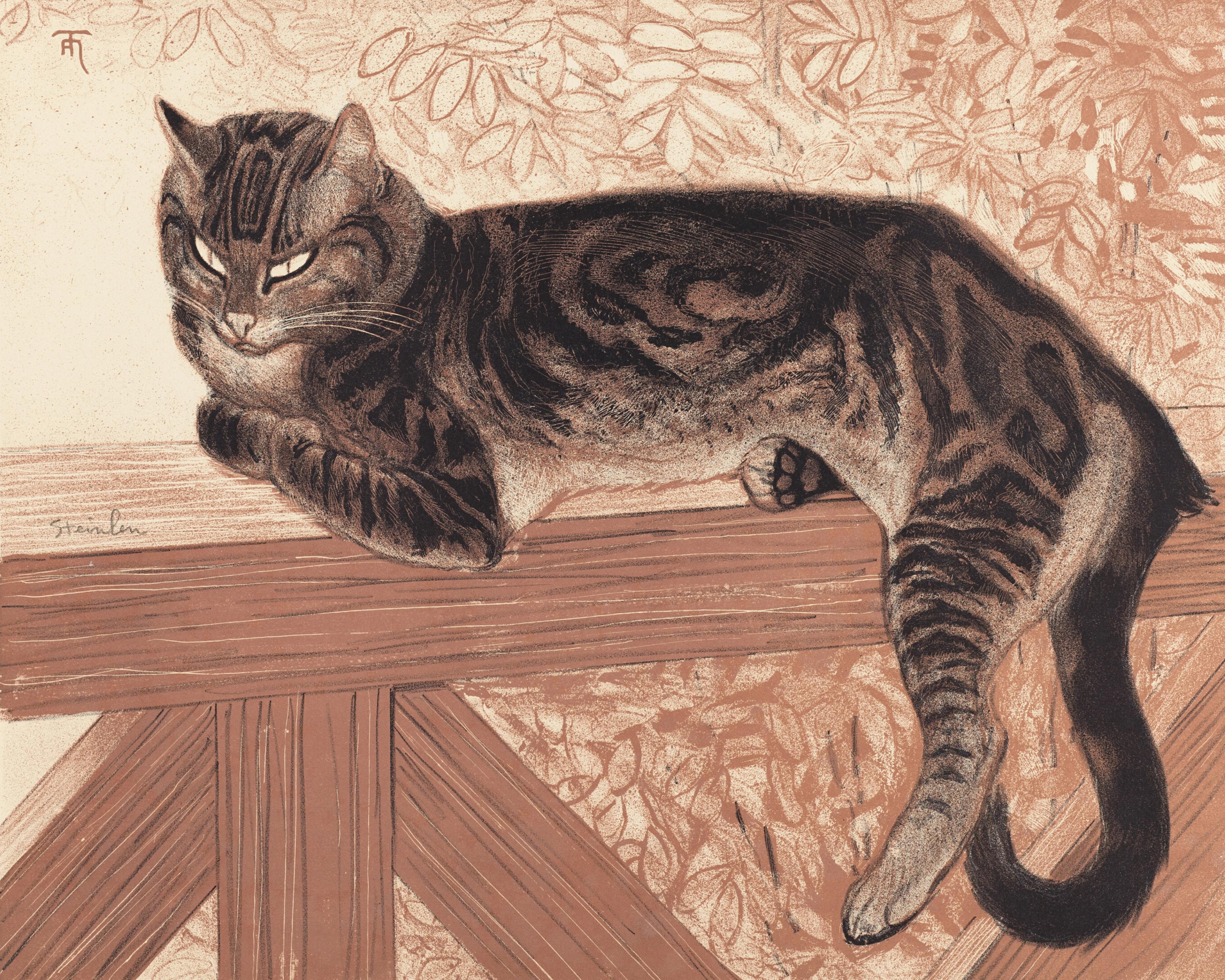 Summer: Cat on a Balustrade