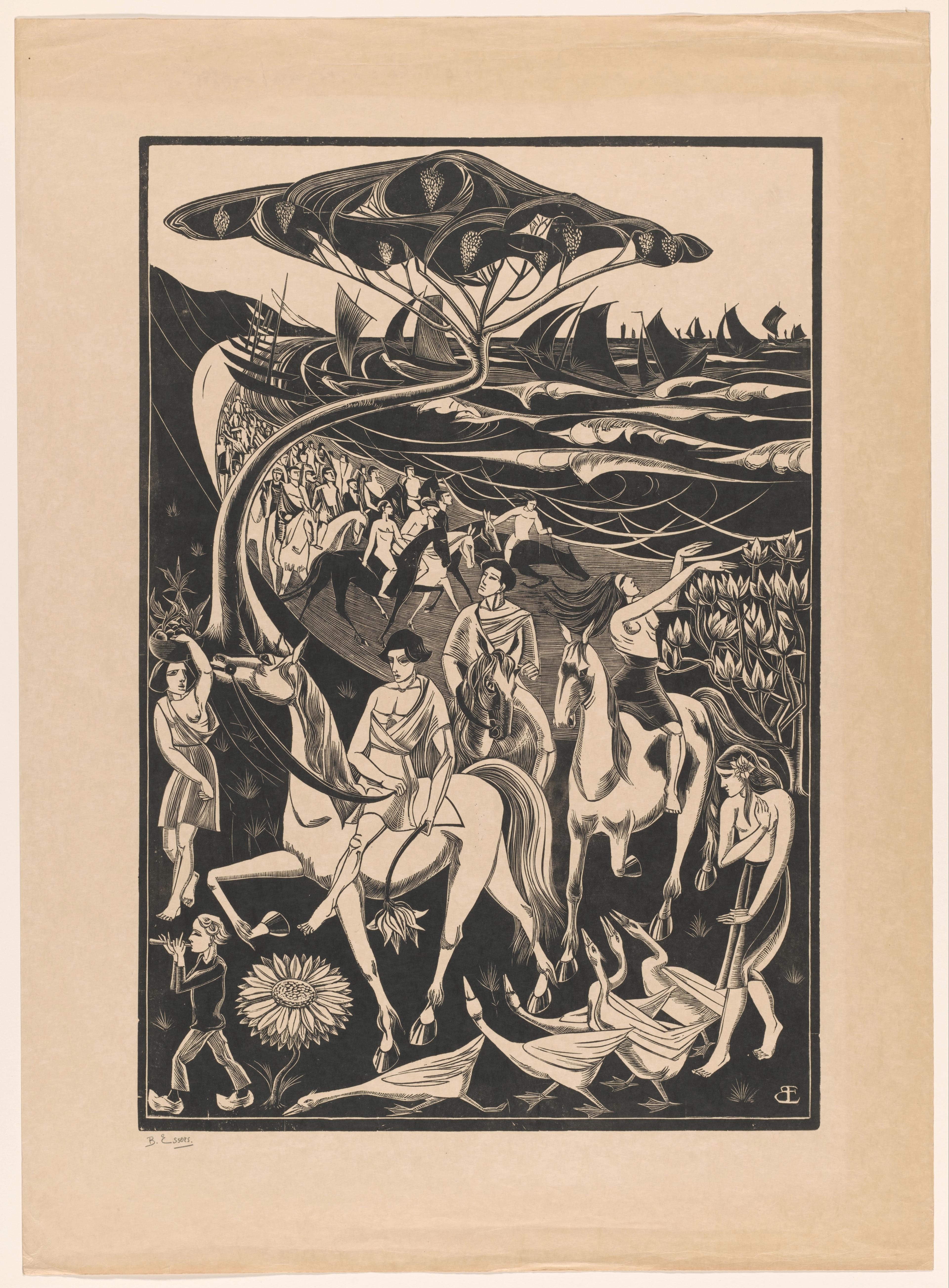 Procession of Riders