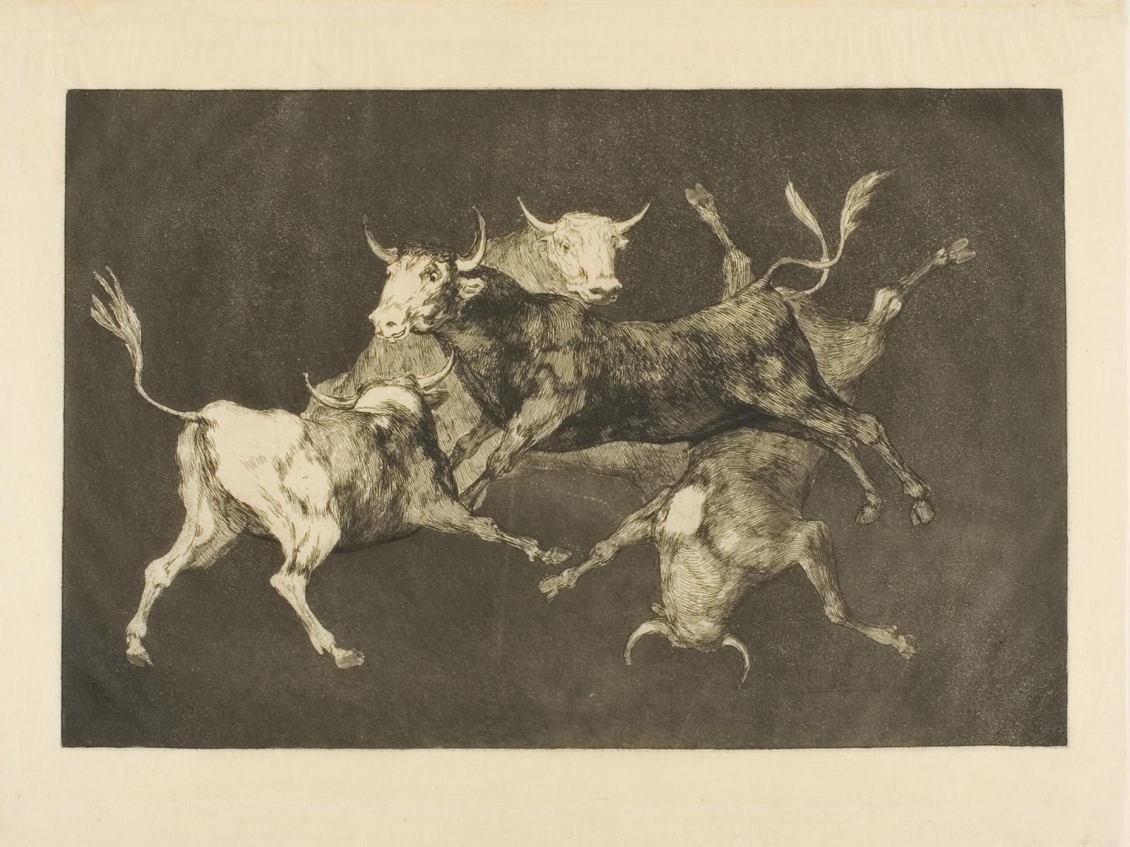 Fool's Folly, from Disparates by Francisco Goya