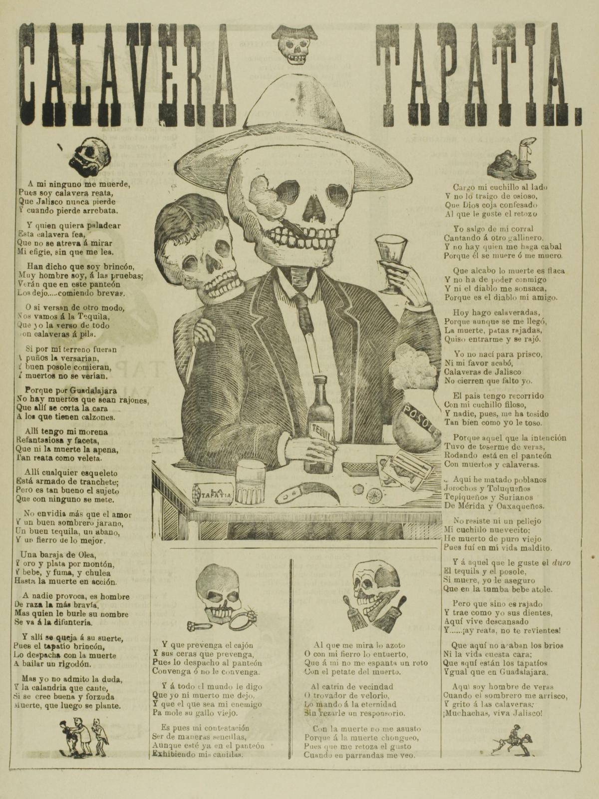 Calavera Tapatia by Manuel Manilla